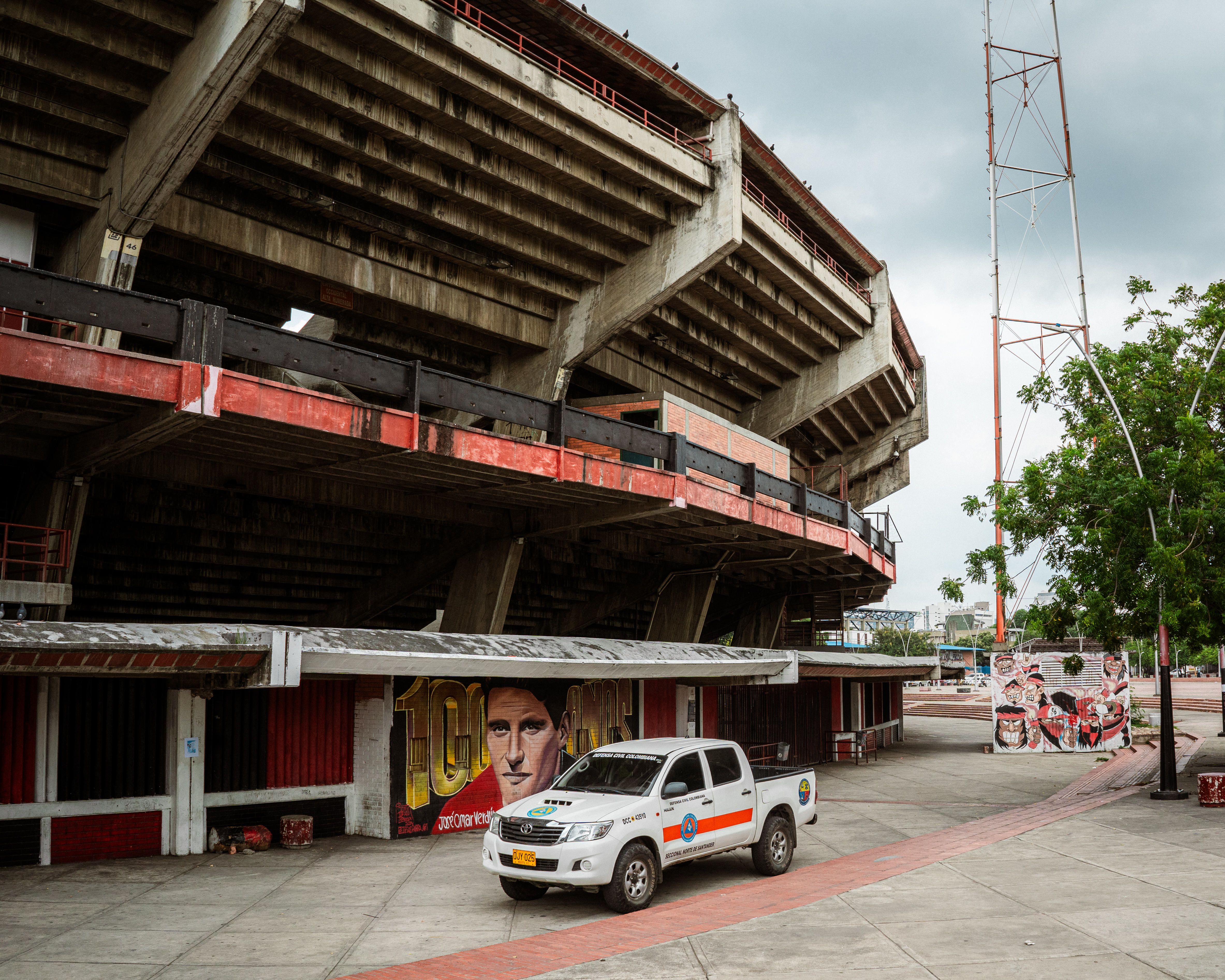 The General Santander Stadium in Cucuta, Colombia