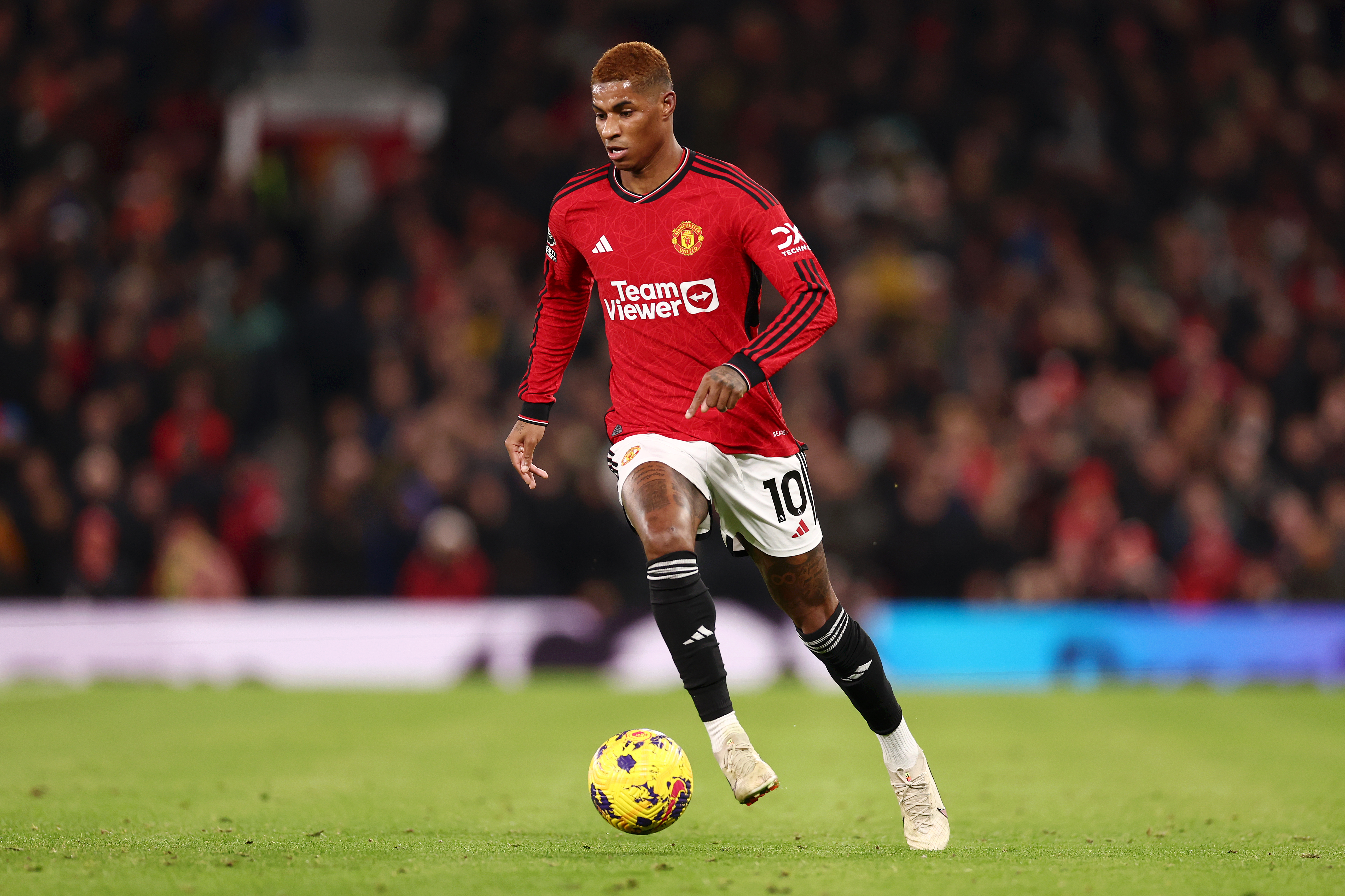 Marcus Rashford had not suited up for Manchester United since December 12, 2024