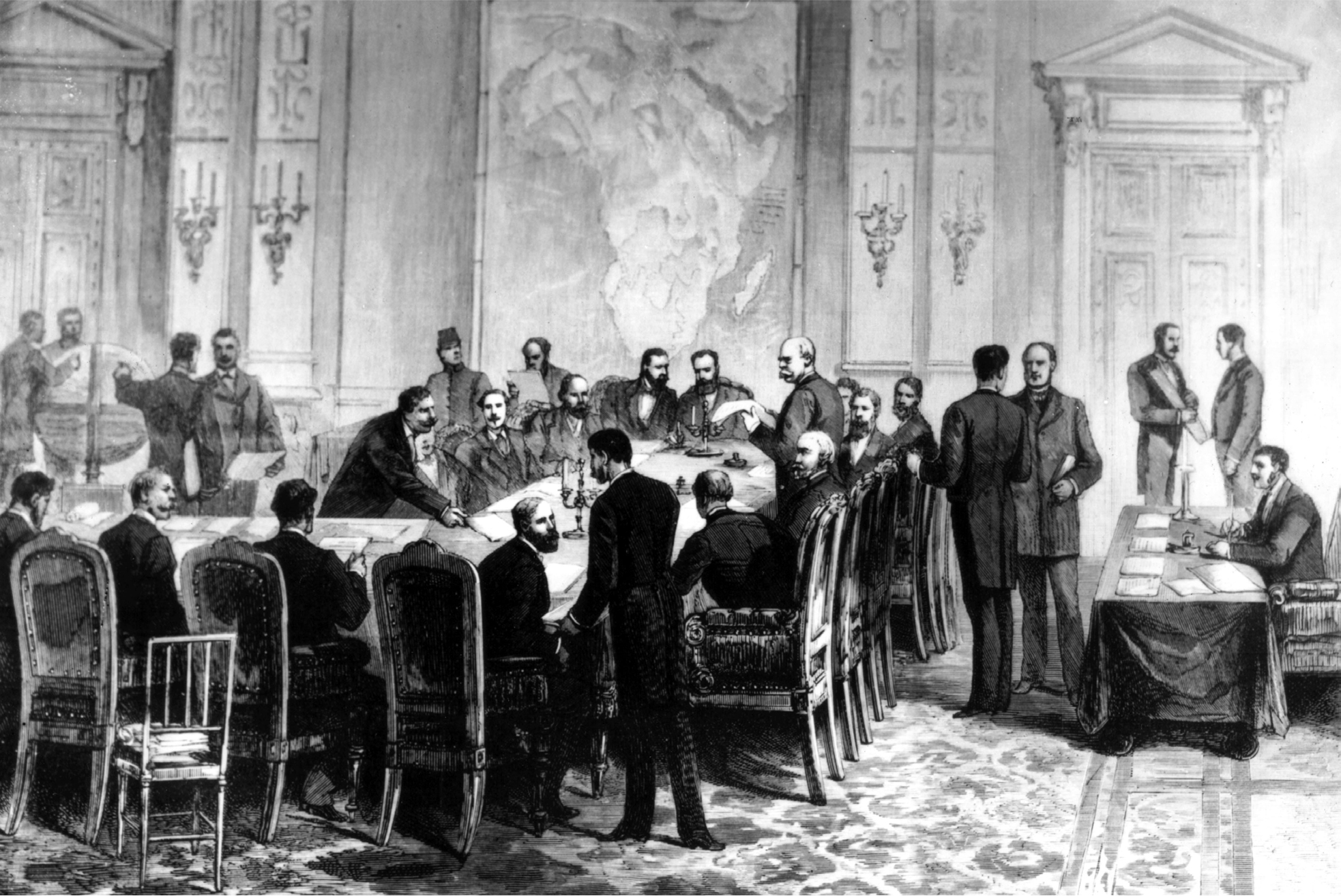 The Berlin Conference, November 1884 to February 1885, Germany [Getty images]