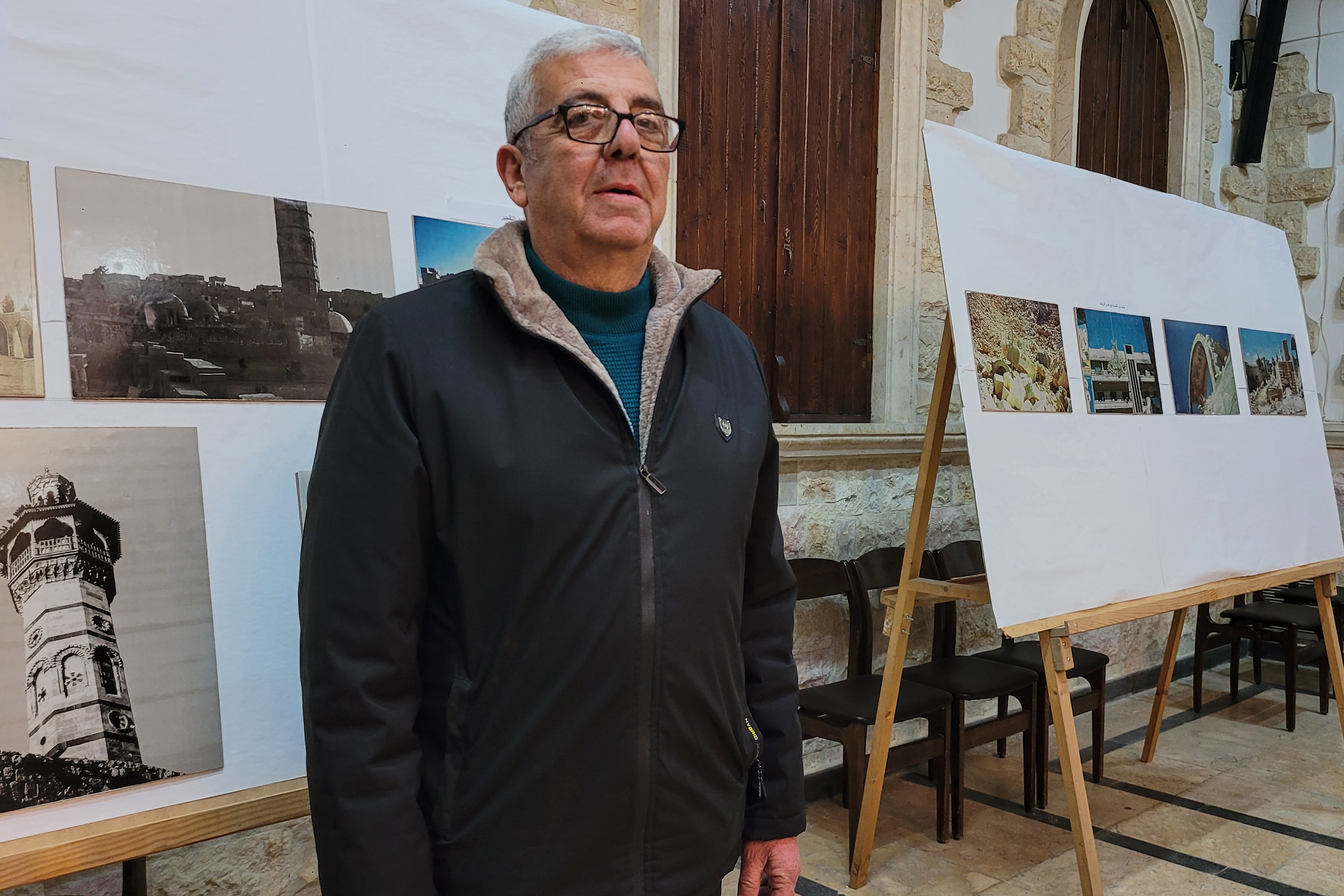 Nofal Nofal is finally able to show the photos he took of the damage done to his beloved city during the 1982 massacre