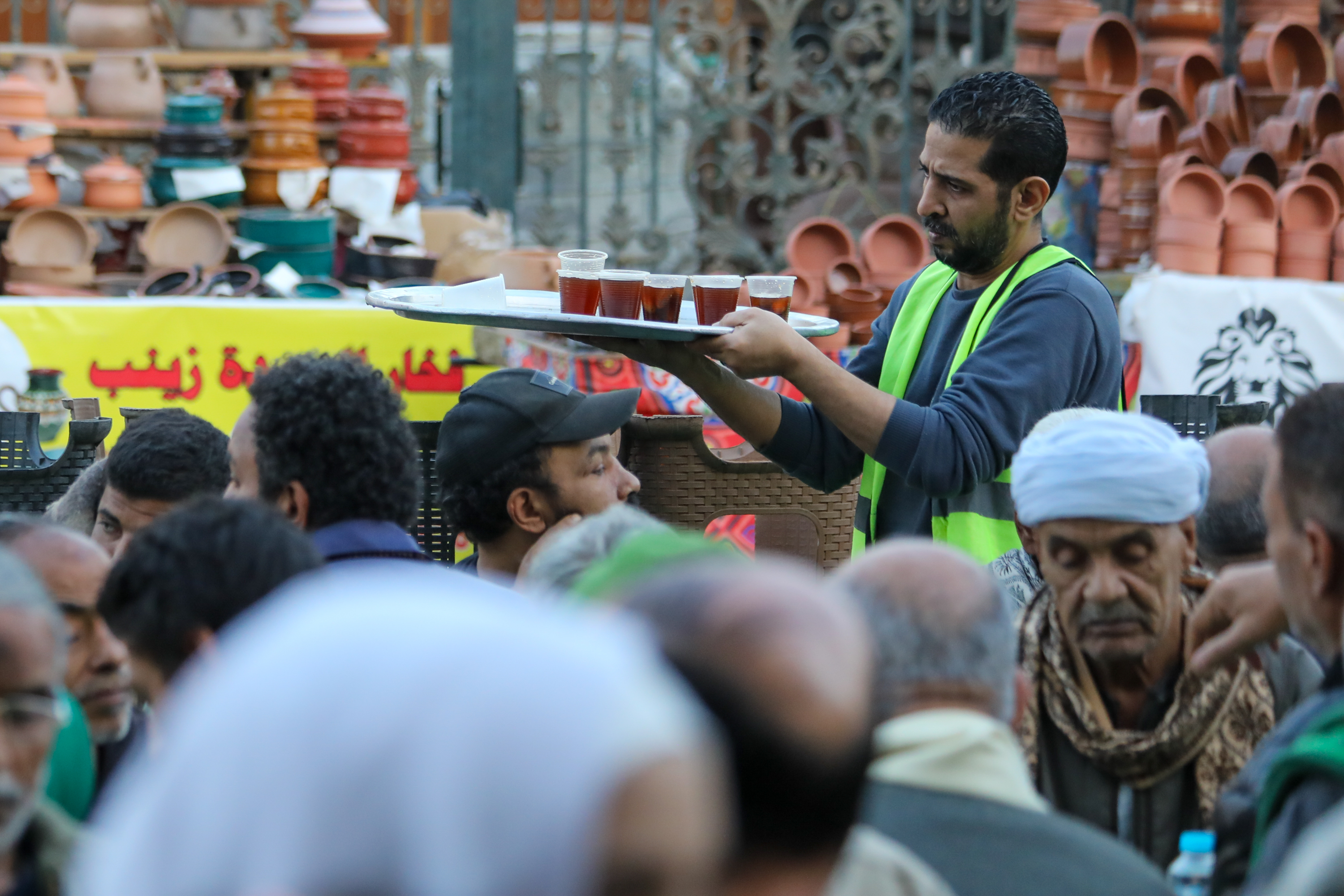 Muslims break their Ramadan fast each day at sunset [Al Jazeera]