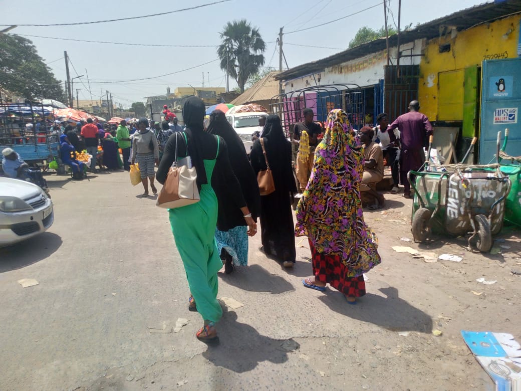 The tobacco powder taba is popular among women in The Gambia