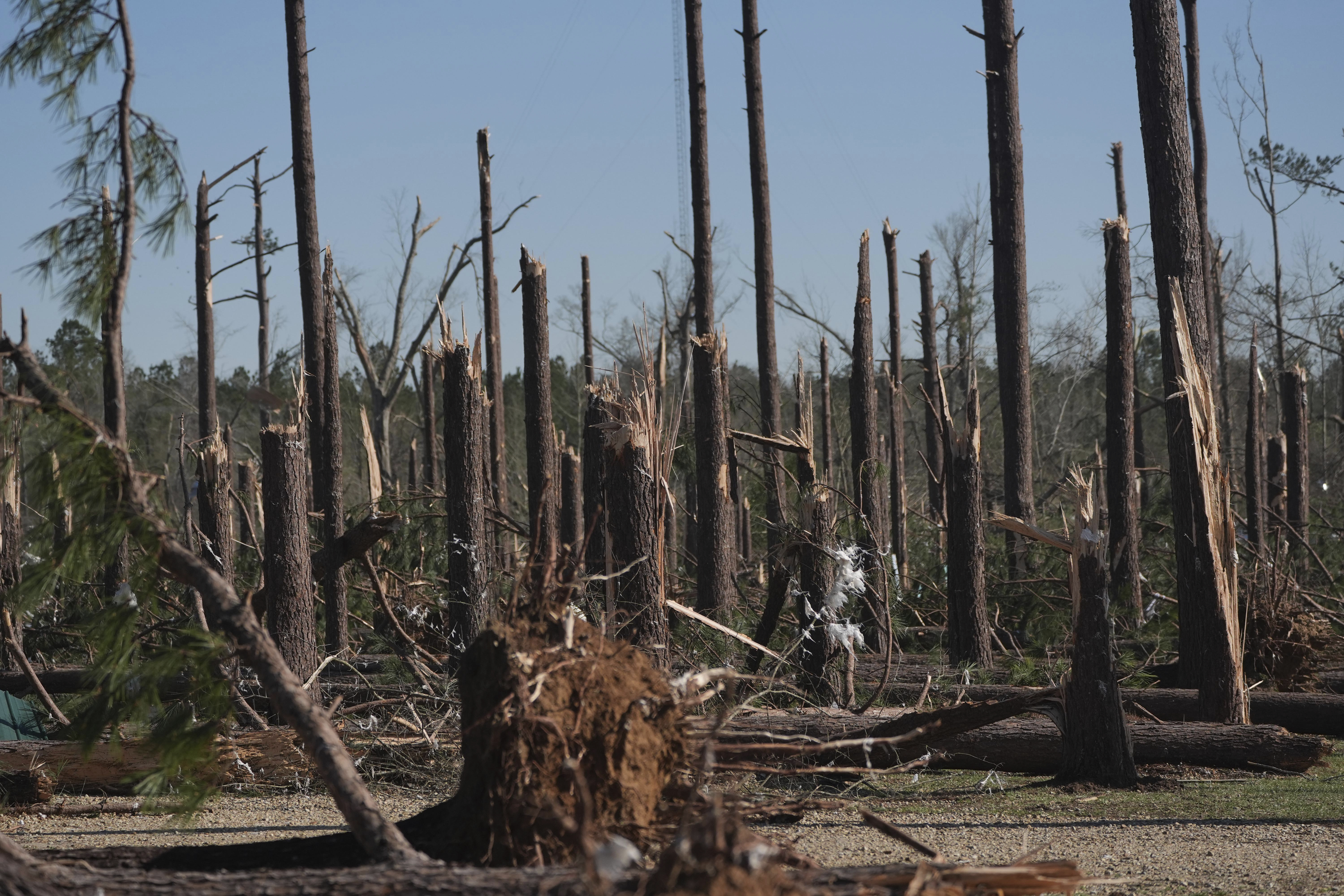 Severe weather system leaves trail of destruction across the US