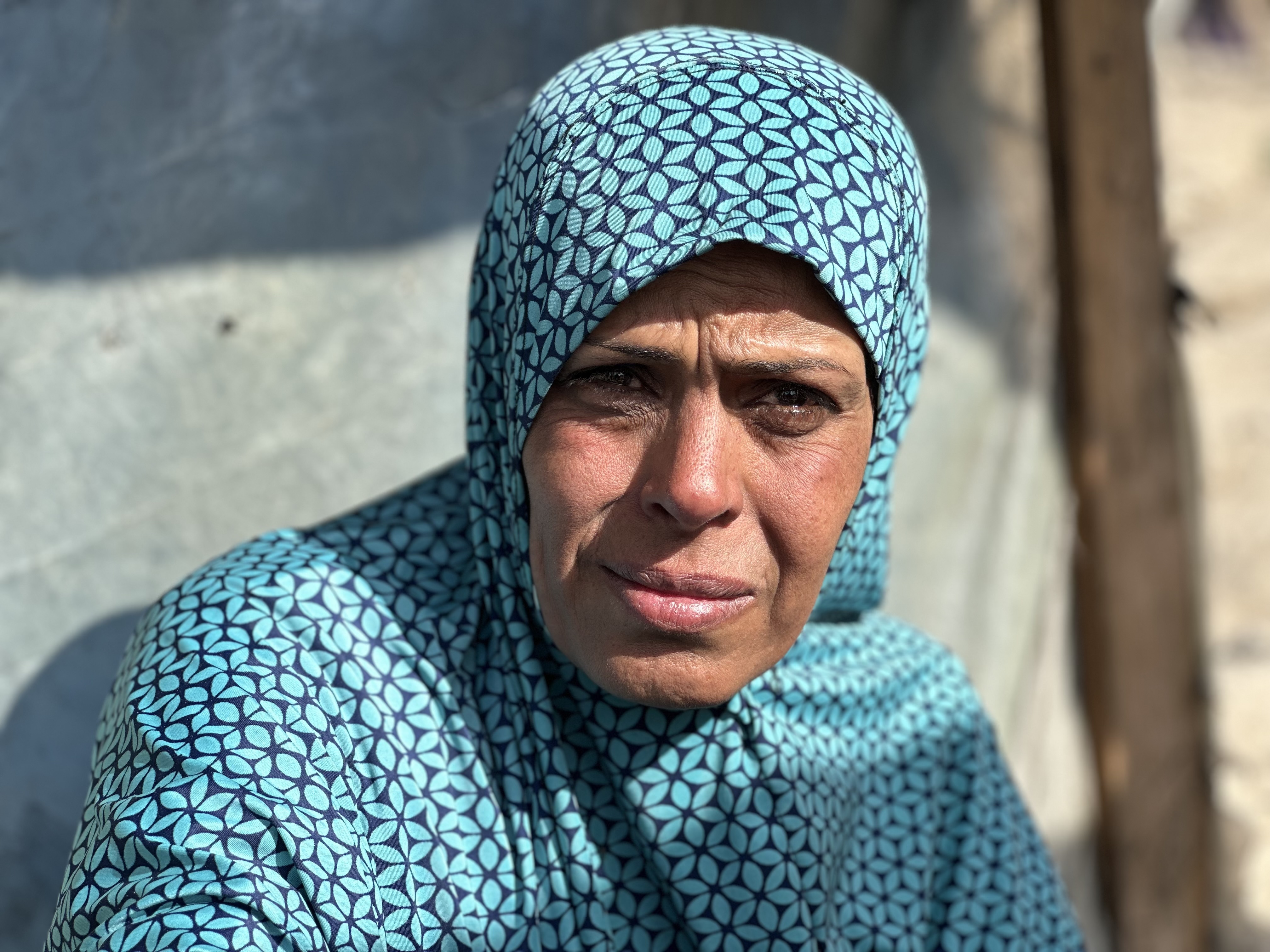 Salwa al-Masri says the situation in Gaza is desperate, but she won’t leave Palestine