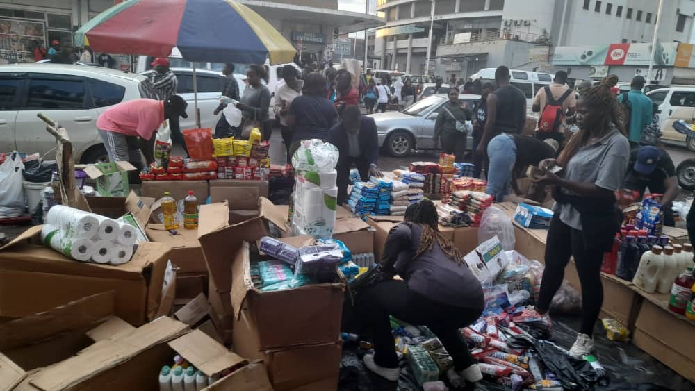 Zimbabwe street vendors