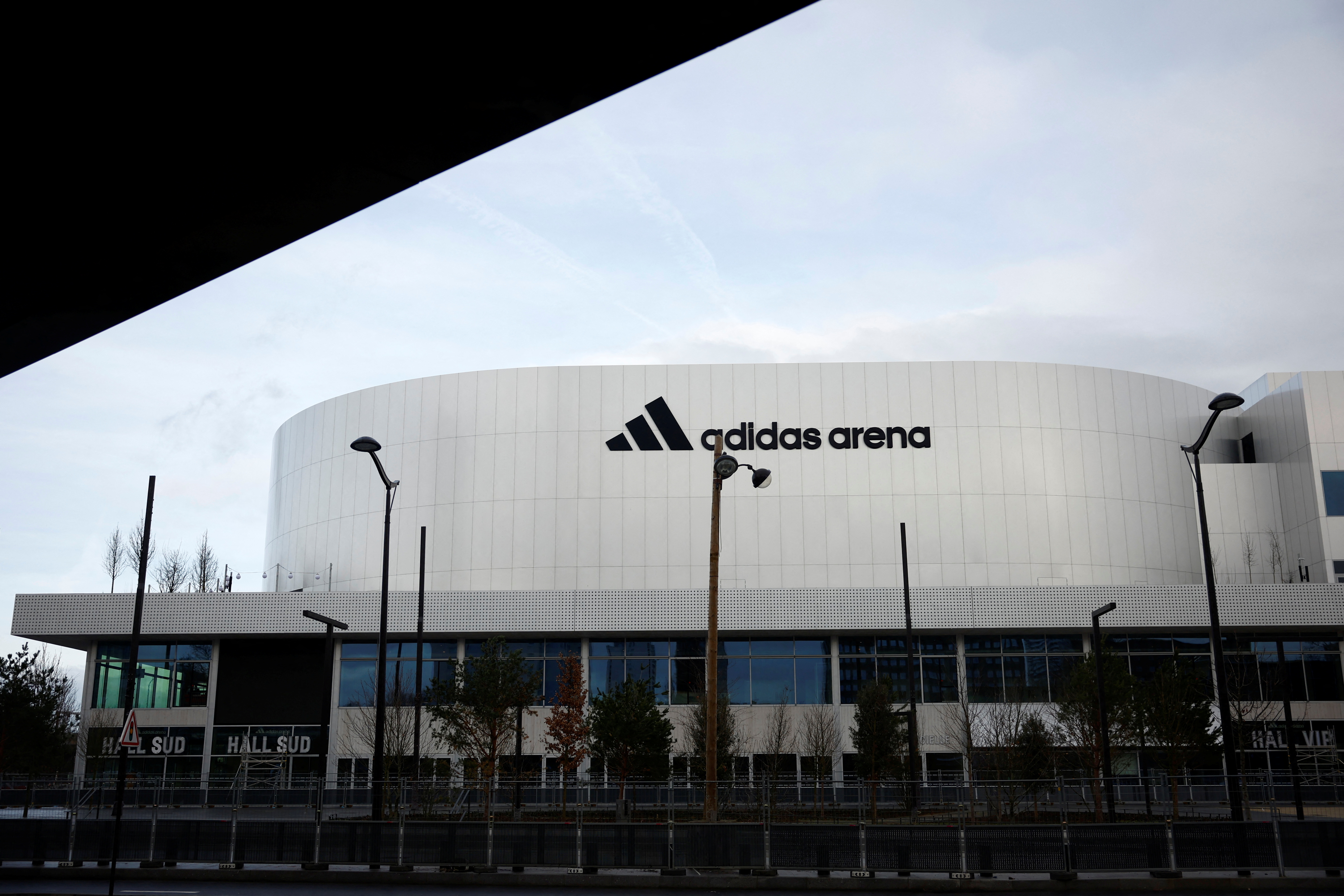 General view of the Adidas Arena, the only infrastructure built intramural for the Paris 2024 Olympic and Paralympic Games to host badminton, rhythmic gymnastics, para-badminton and para-weightlifting, before its inauguration at Porte de la Chapelle in Paris, France, January 25, 2024. REUTERS/Sarah Meyssonnier