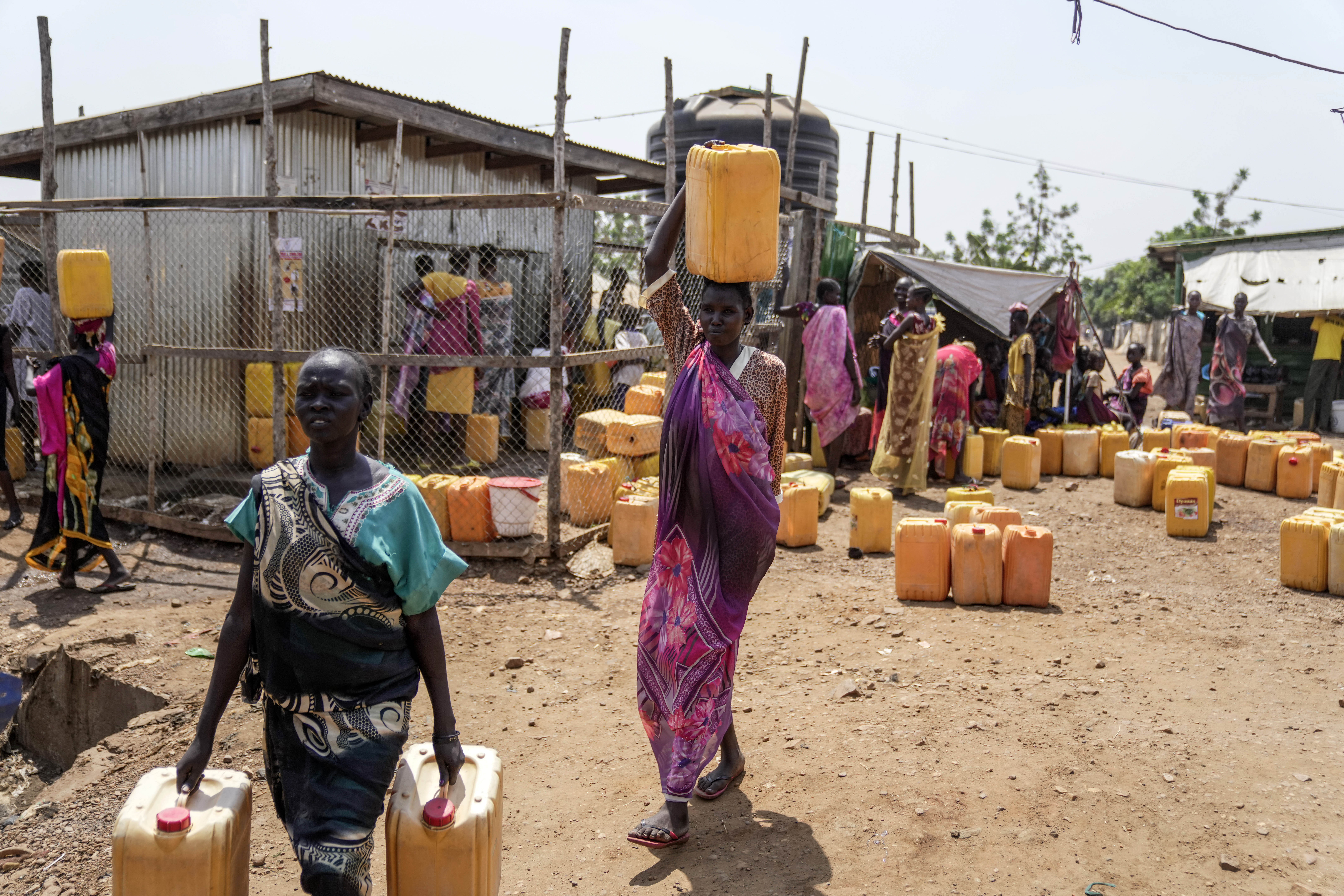 South Sudan displaced