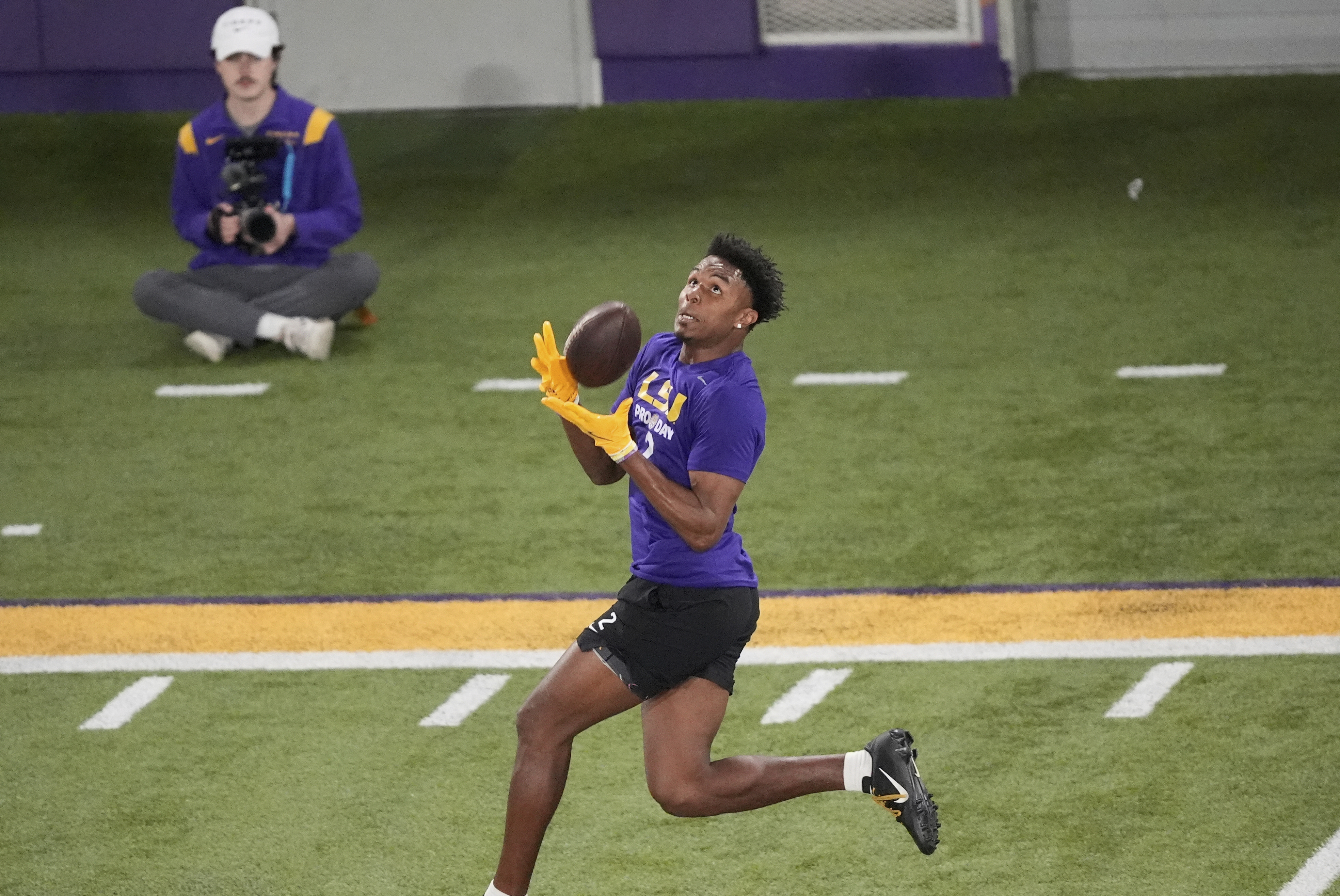 Kyren Lacy in action.