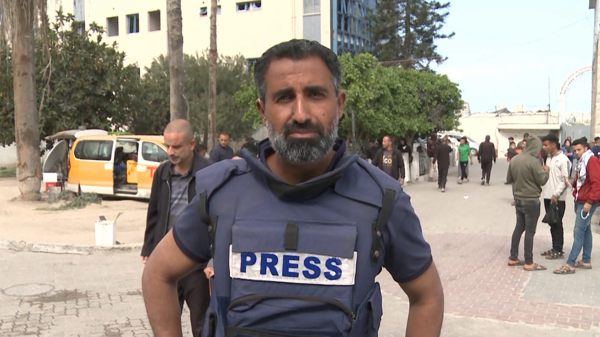 Al Jazeera correspondent Hani Mahmoud