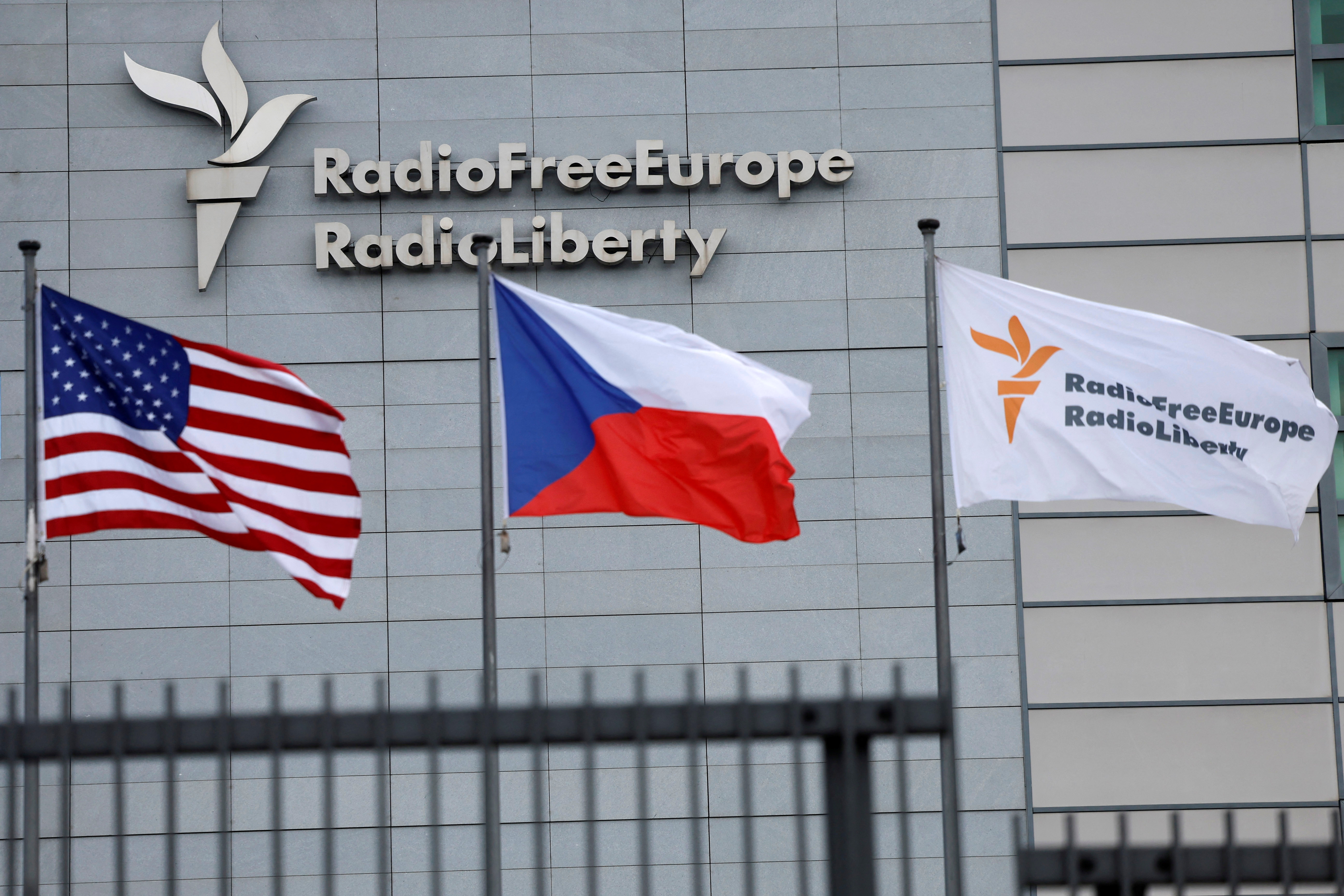 US President Donald Trump's administration accused Radio Free Europe of promoting a liberal bias and labeled its content as 'propaganda' when it cut funding [David W Cerny/Reuters]