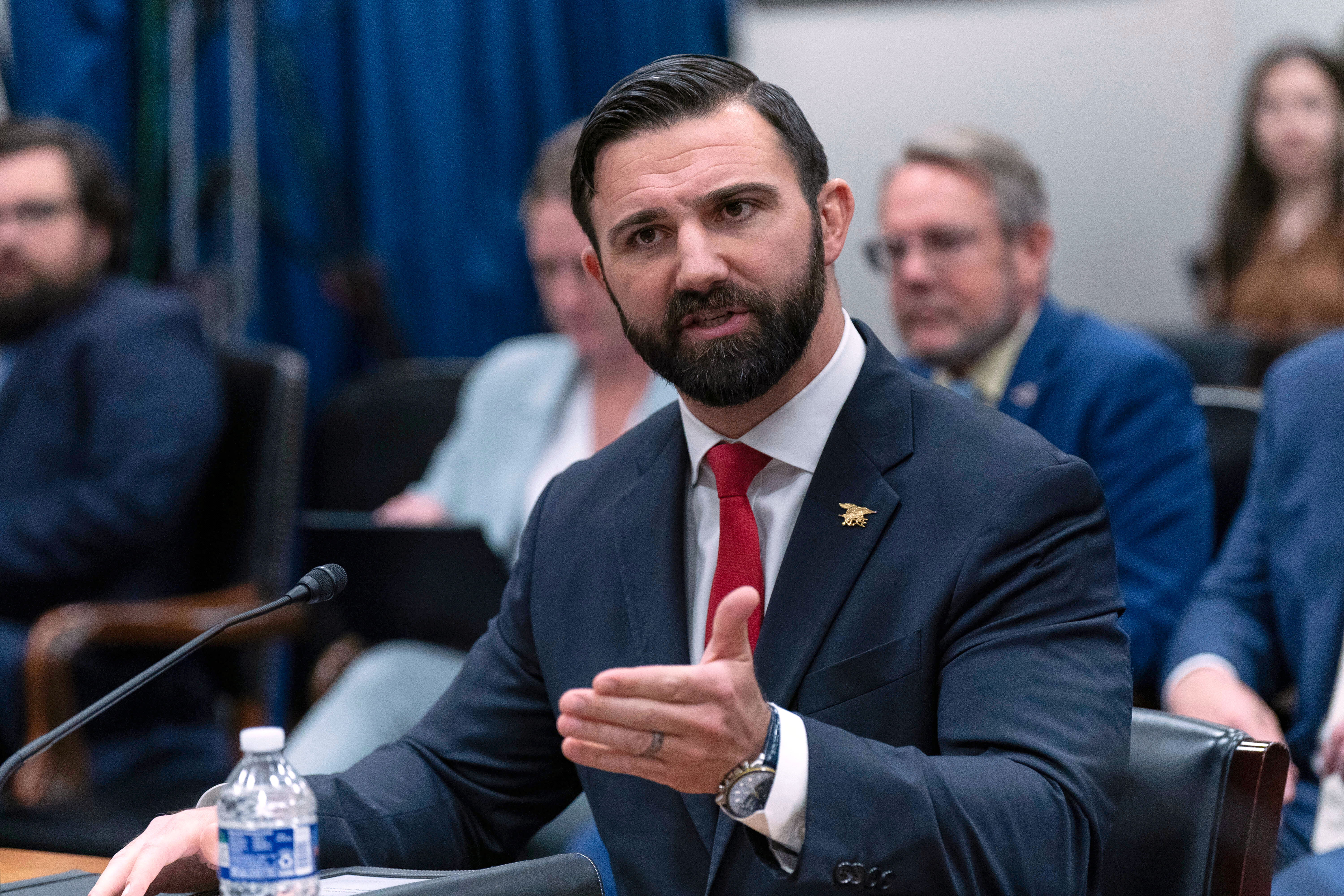 Cameron Hamilton was removed as acting administrator of FEMA after testifying at a House subcommittee hearing on May 7