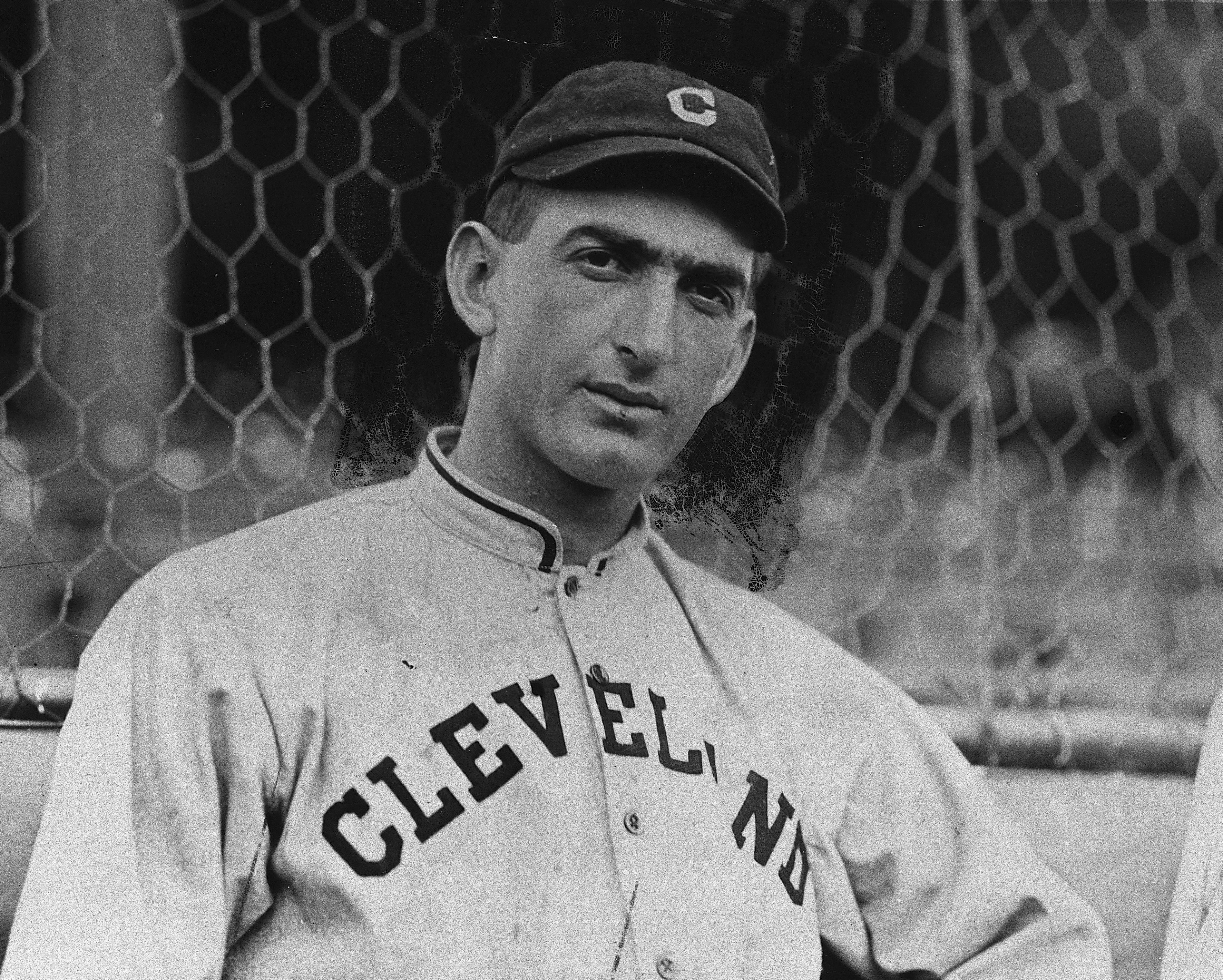 ‘Shoeless Joe’ Jackson when he played for the Cleveland Indians in 1913