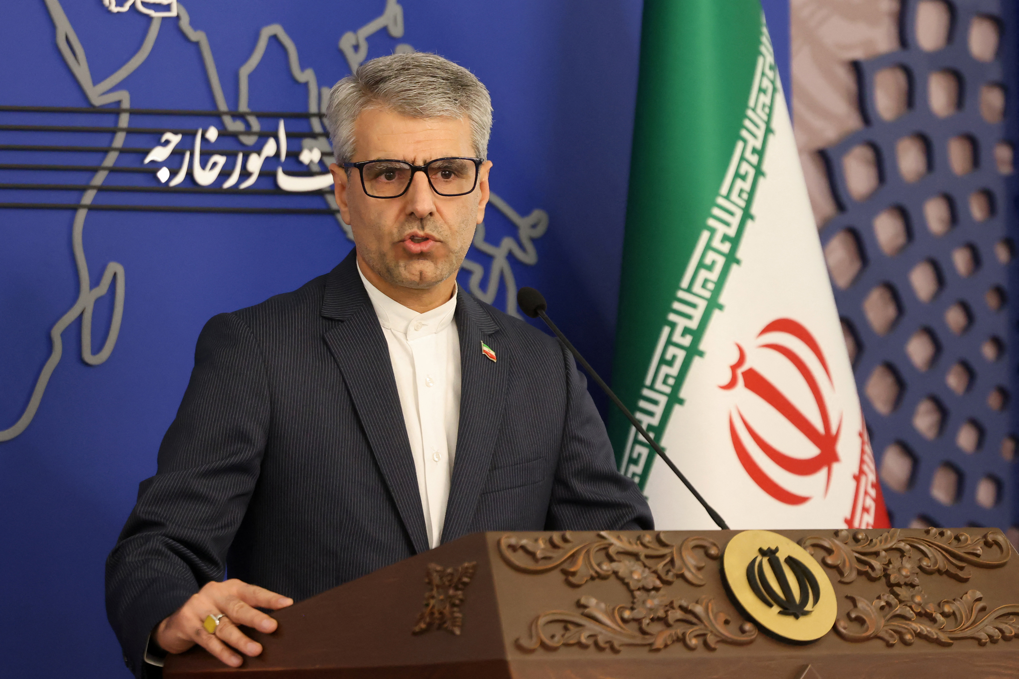 Iran's Foreign Ministry spokesman Esmaeil Baghaei