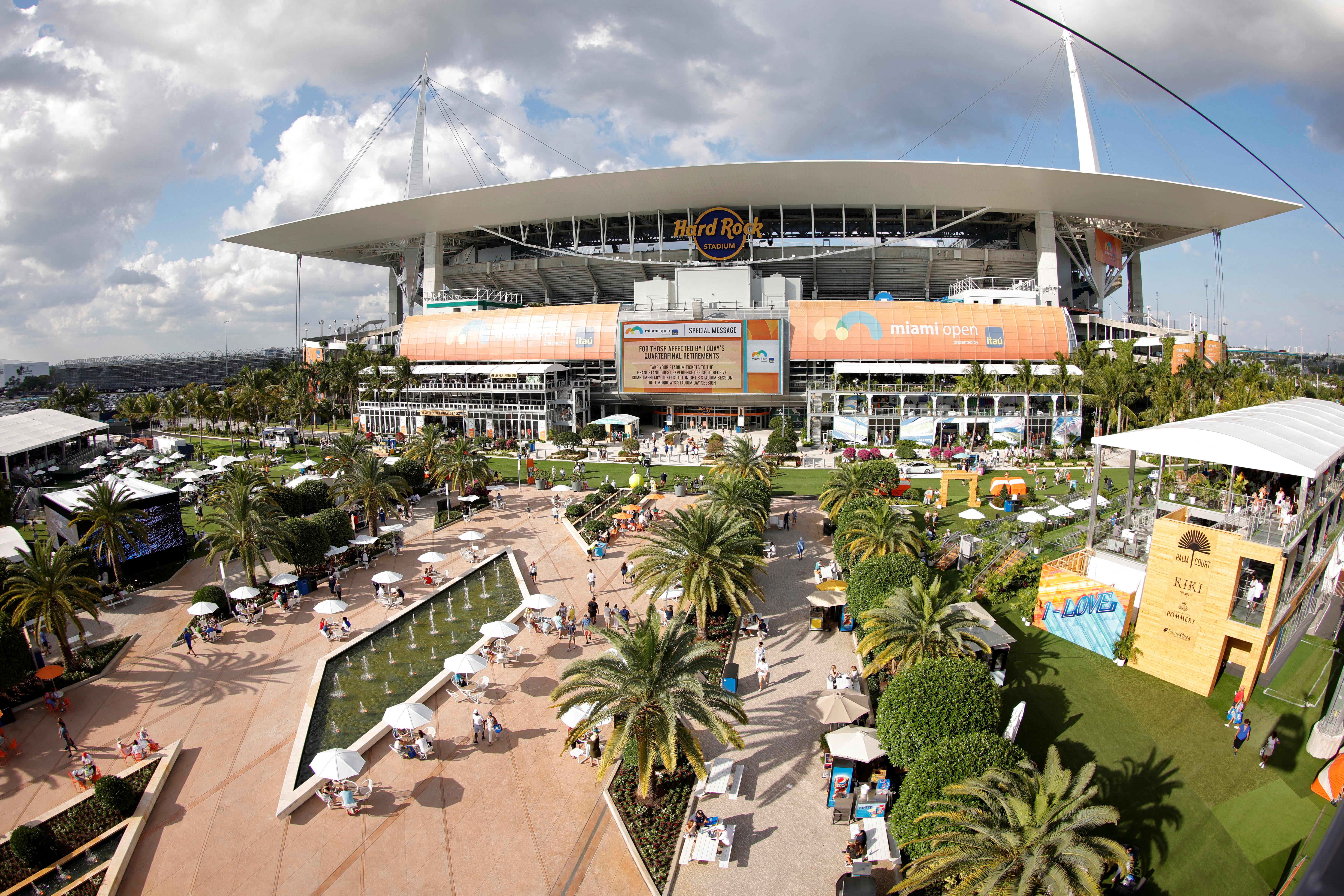 Hard Rock Stadium.