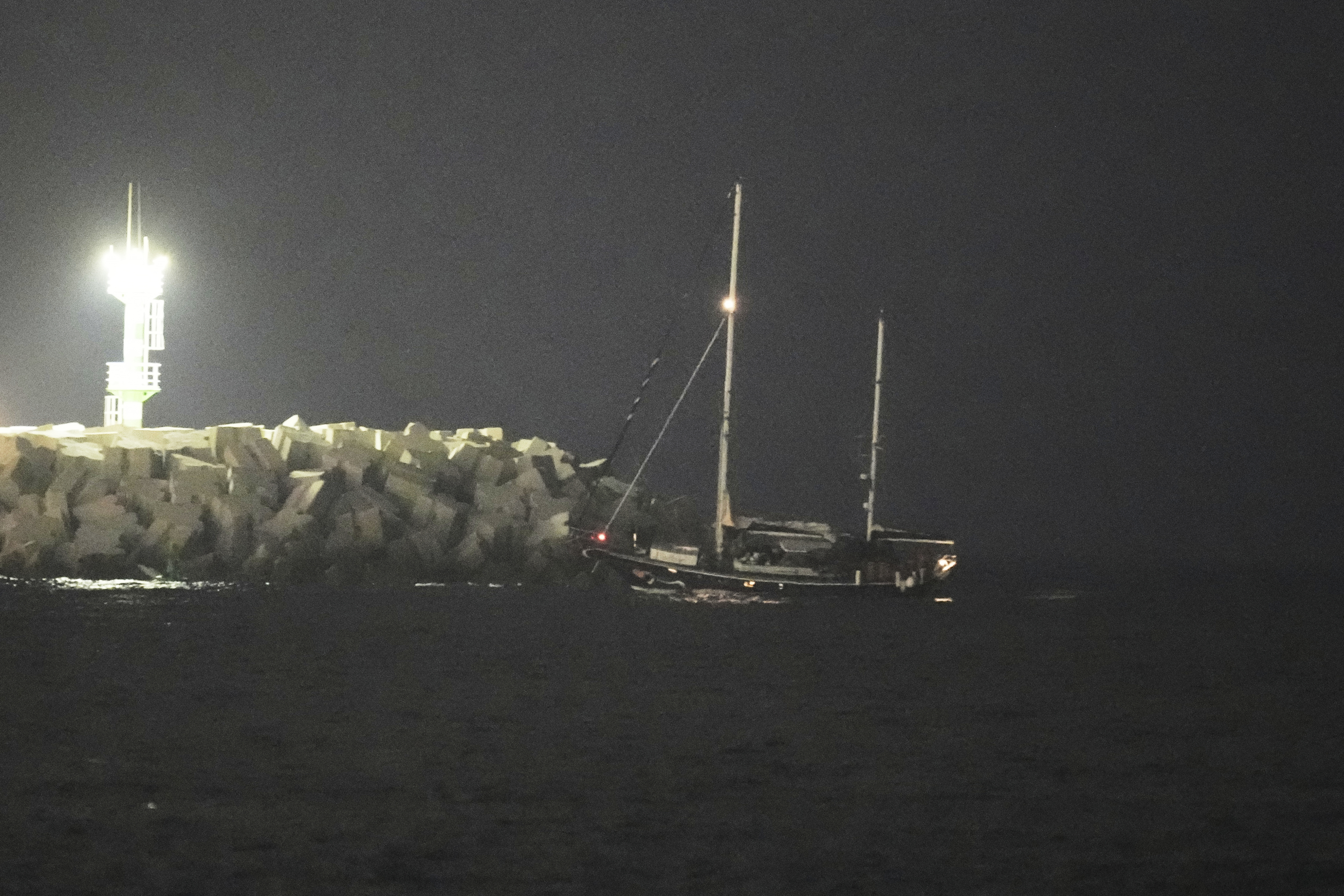Gaza-bound aid boat, the Madleen
