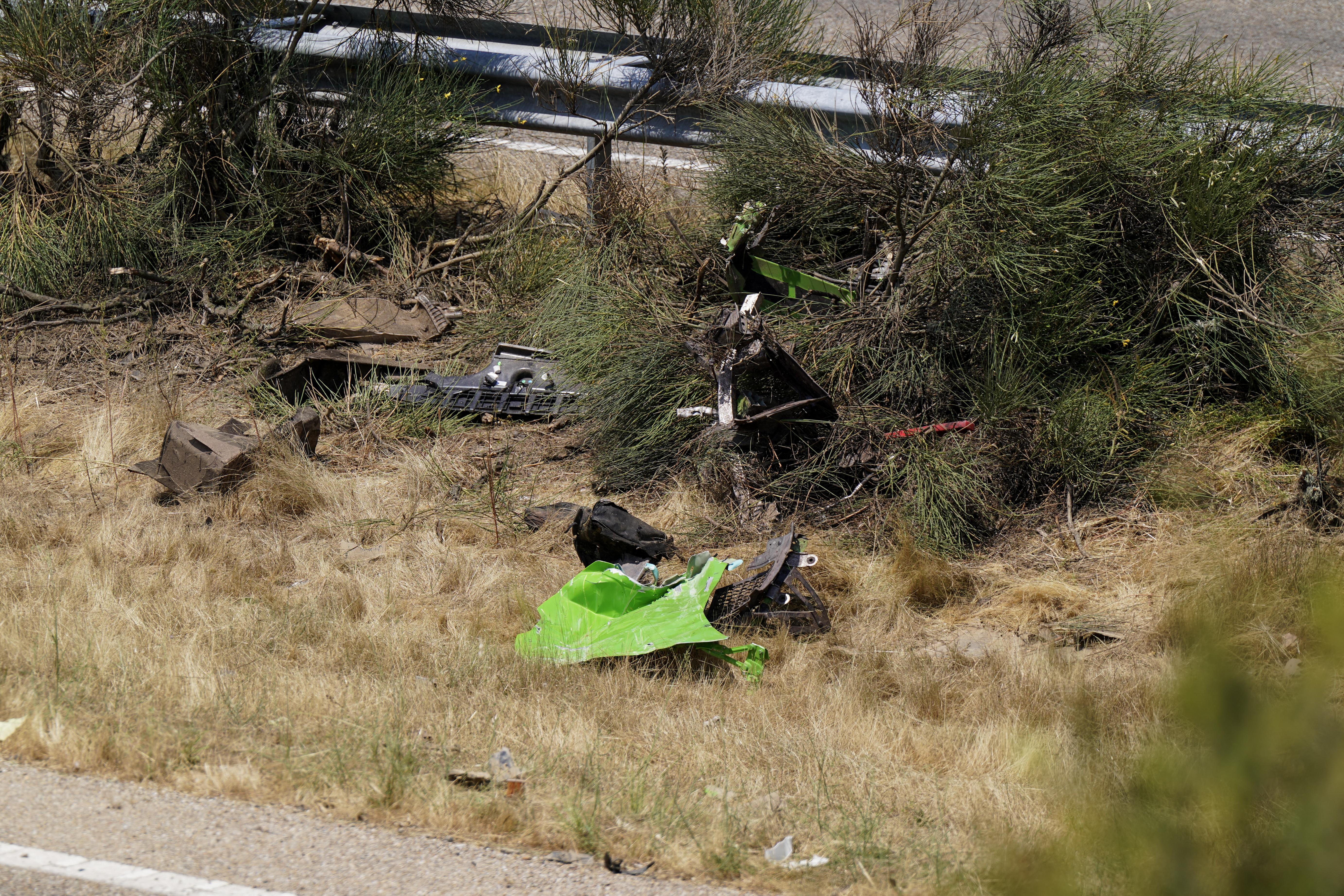 Crash site.
