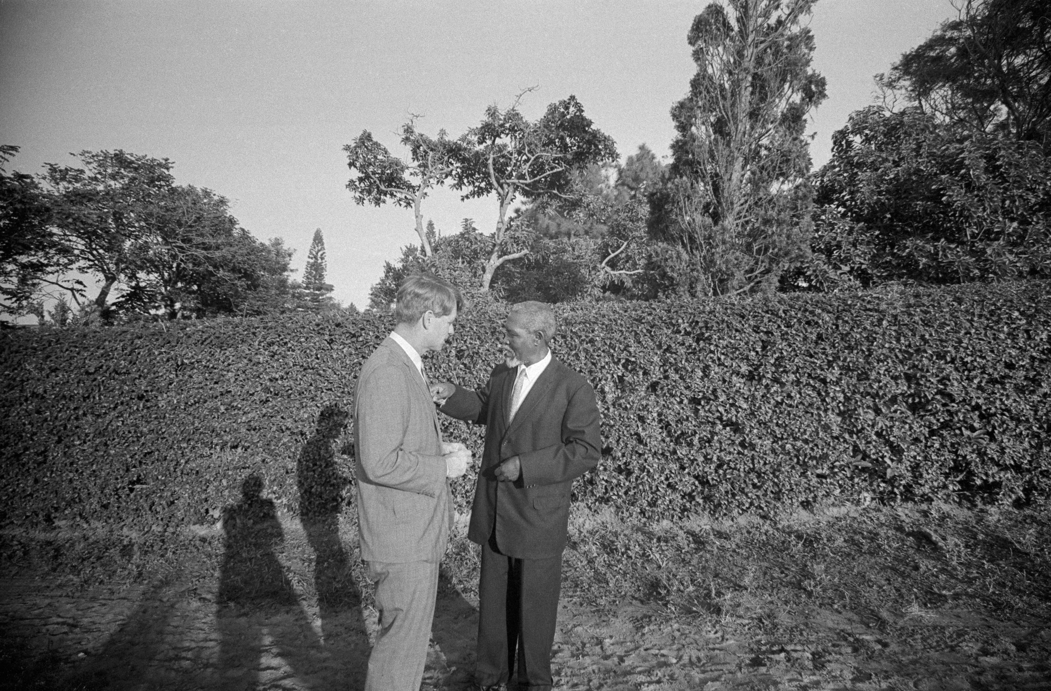 Luthuli with Kennedy