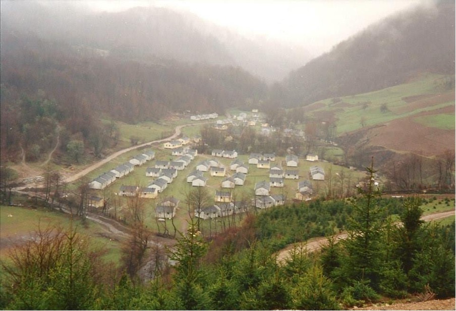The Slapovici refugee camp, located in Srebrenica municipality, sheltered at least 3,000 Bosniak refugees during the last two years of the Bosnian War [Photo courtesy of Nedzad Avdic]