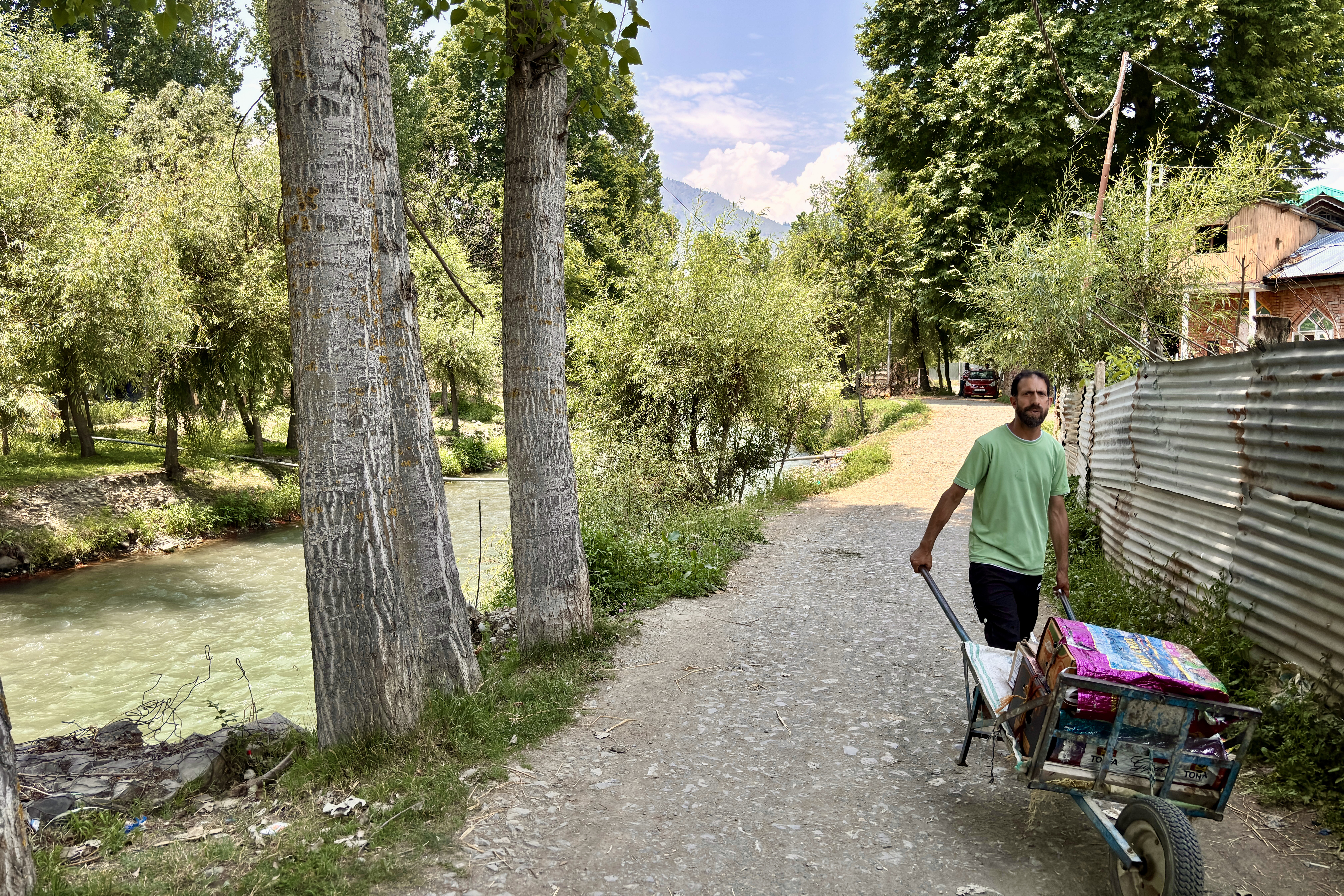 Hugam village in Anantnag district, Indian-administered Kashmir
