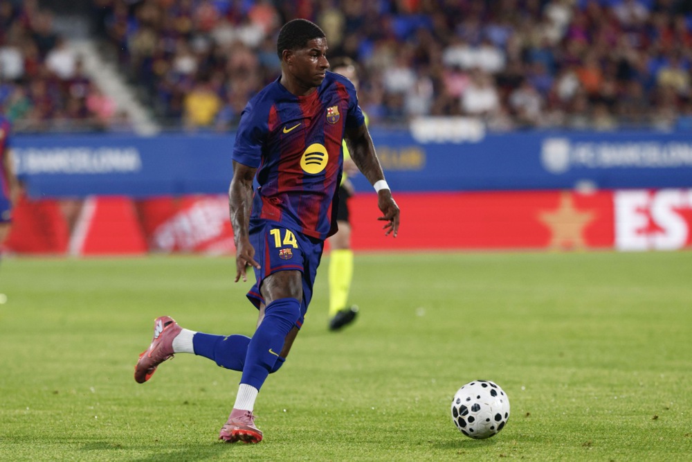 Barcelona’s Marcus Rashford, who is battling illness, might still play in Tuesday’s important Champions League match against Chelsea at Stamford Bridge