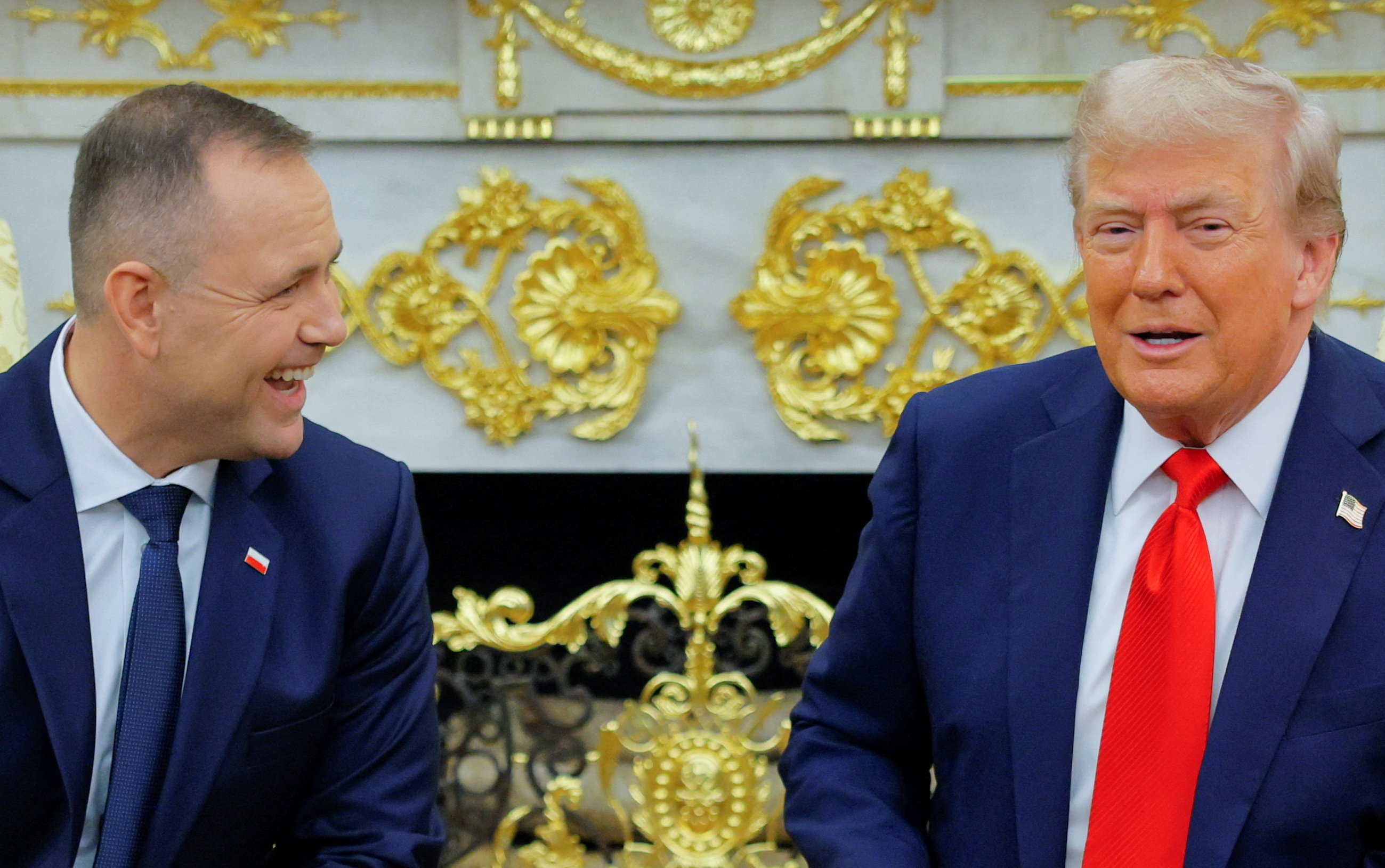 Trump and Nawrocki