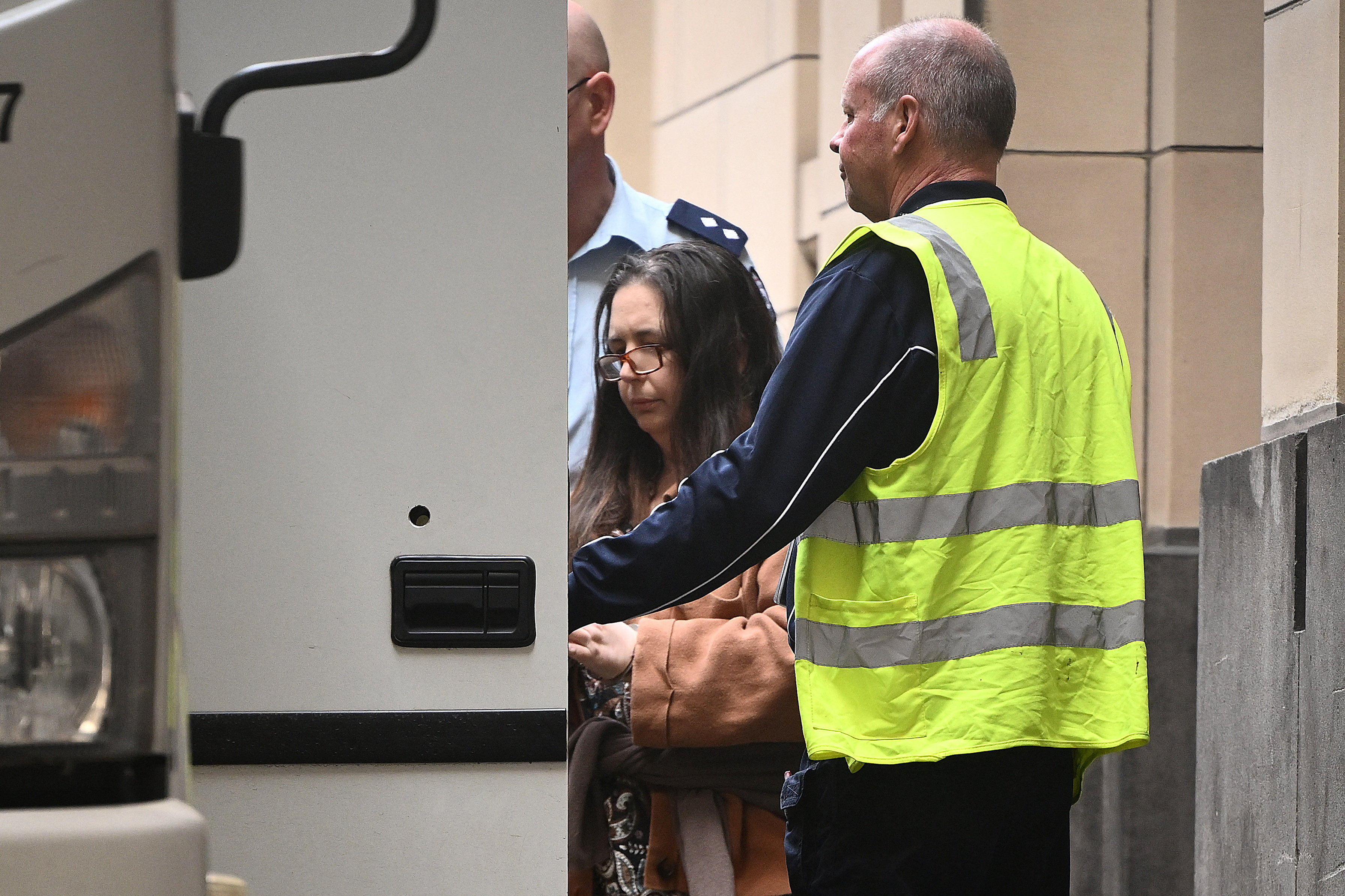 Erin Patterson leaves the Supreme Court of Victoria after being sentenced to 33 years in prison