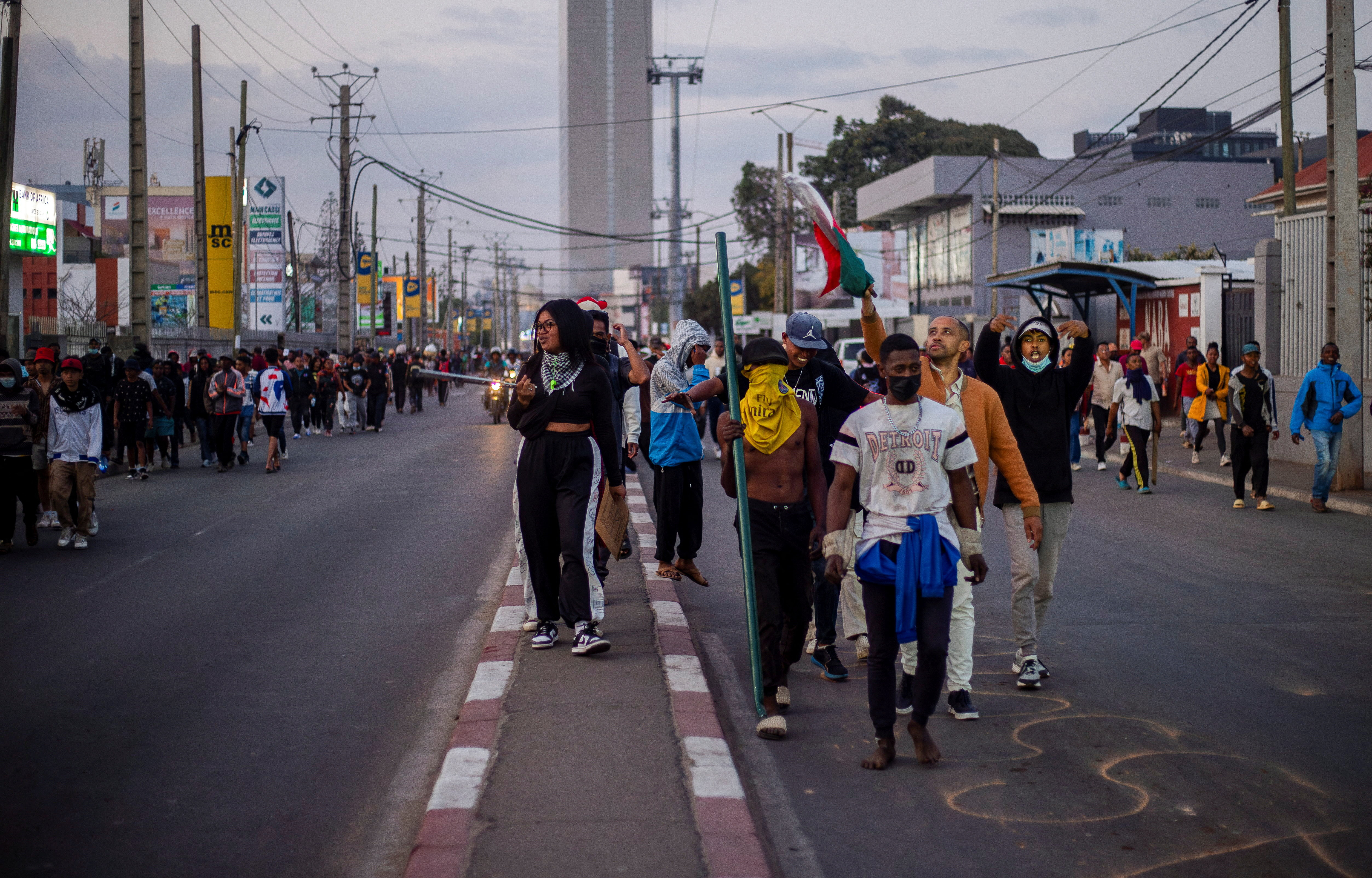 MADAGASCAR-PROTESTS/