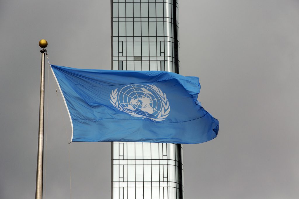 The UN flag