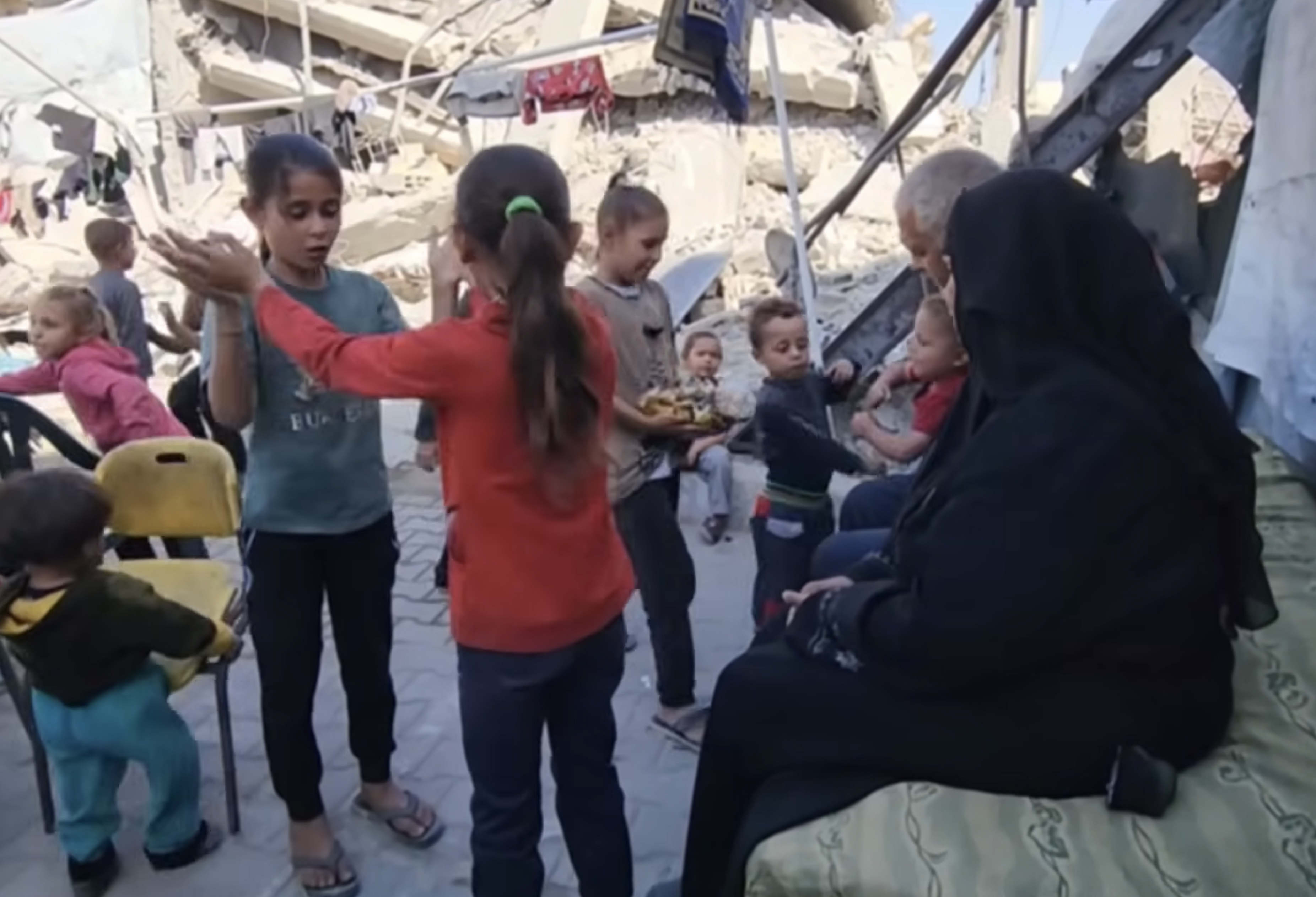 Palestinian couple in Gaza step in to raise 36 orphaned grandchildren