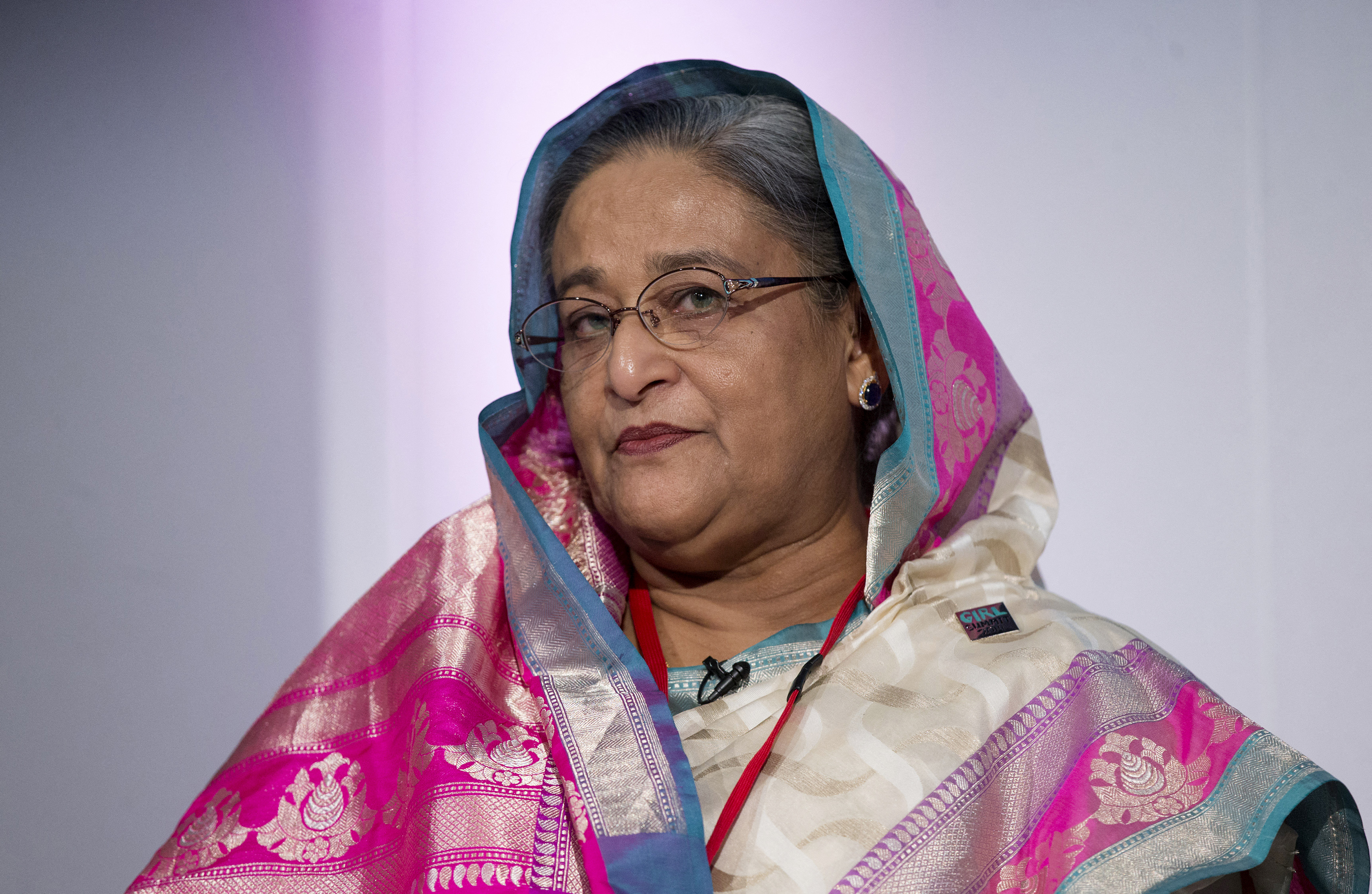 Former Bangladeshi Prime Minister Sheikh Hasina