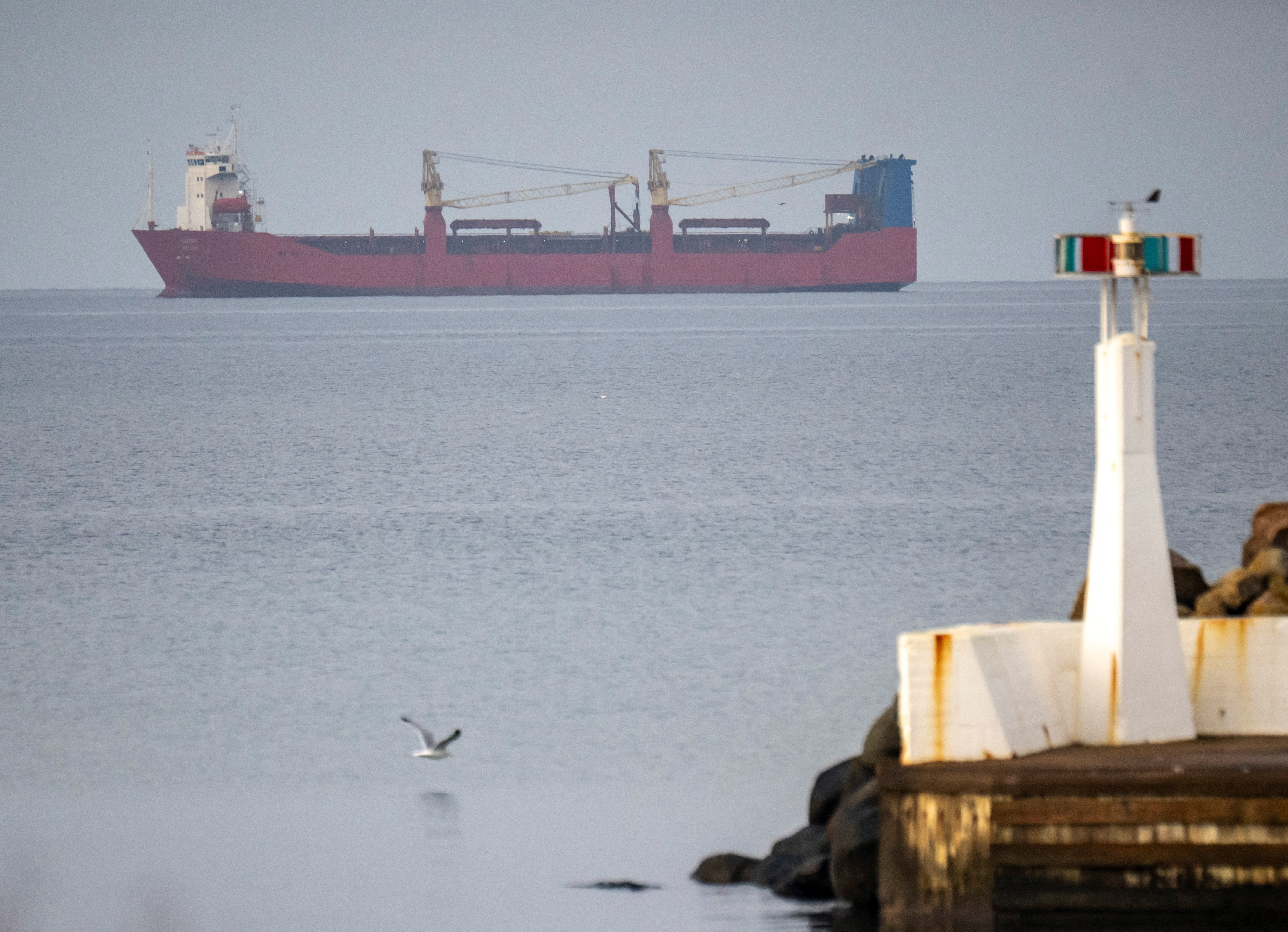 Russian vessel Adler anchors in Swedish waters