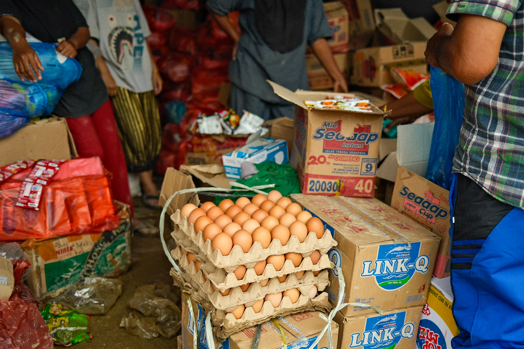 Aid, including food, medicine and water, have reached some but not all communities in need. In some parts of Aceh, including Bener Meriah, people continue to hike long distances just to secure food staples.