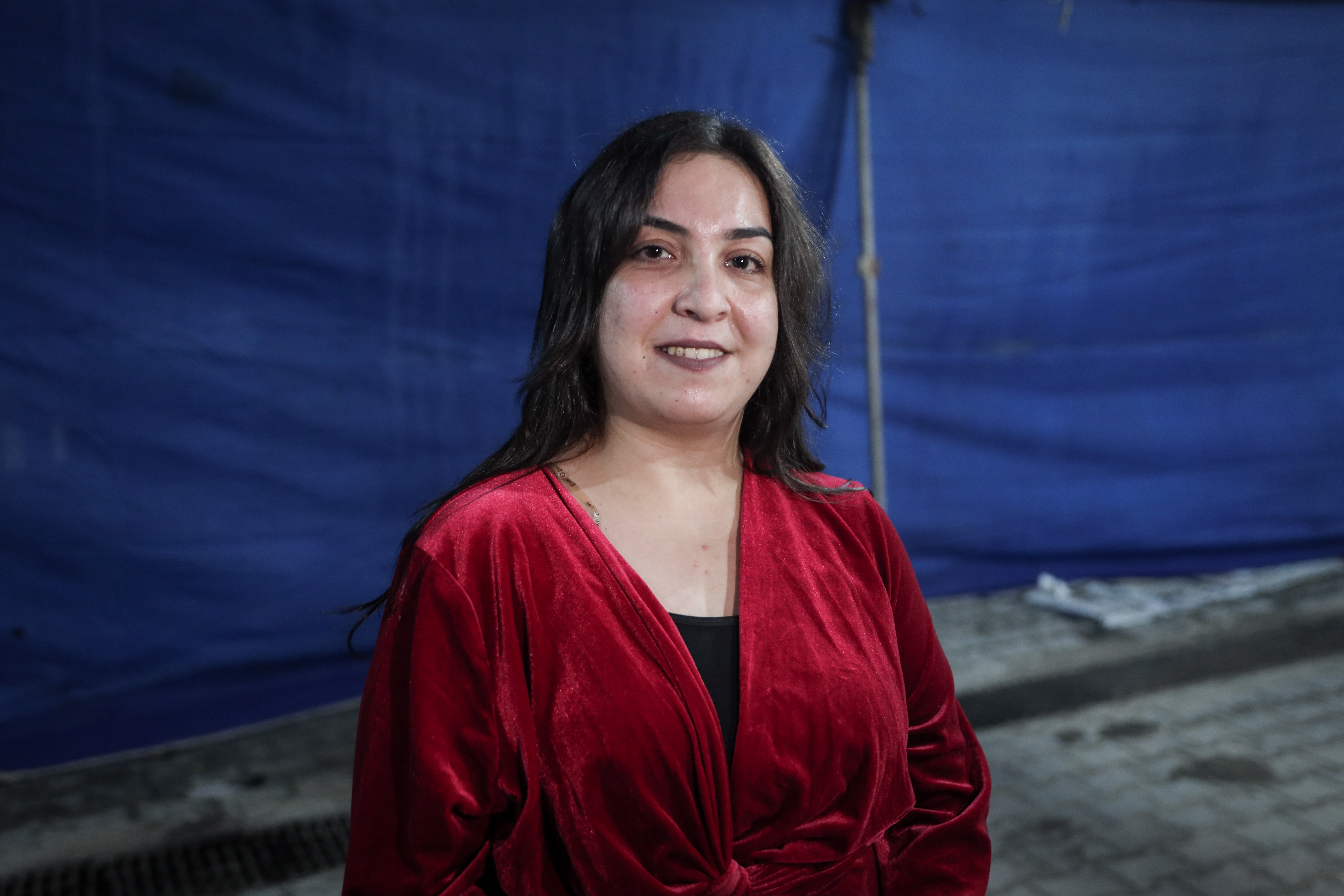 Janet Massadm lives in the church with her parents and siblings and hopes the war won’t return so she can resume her work in psychology
