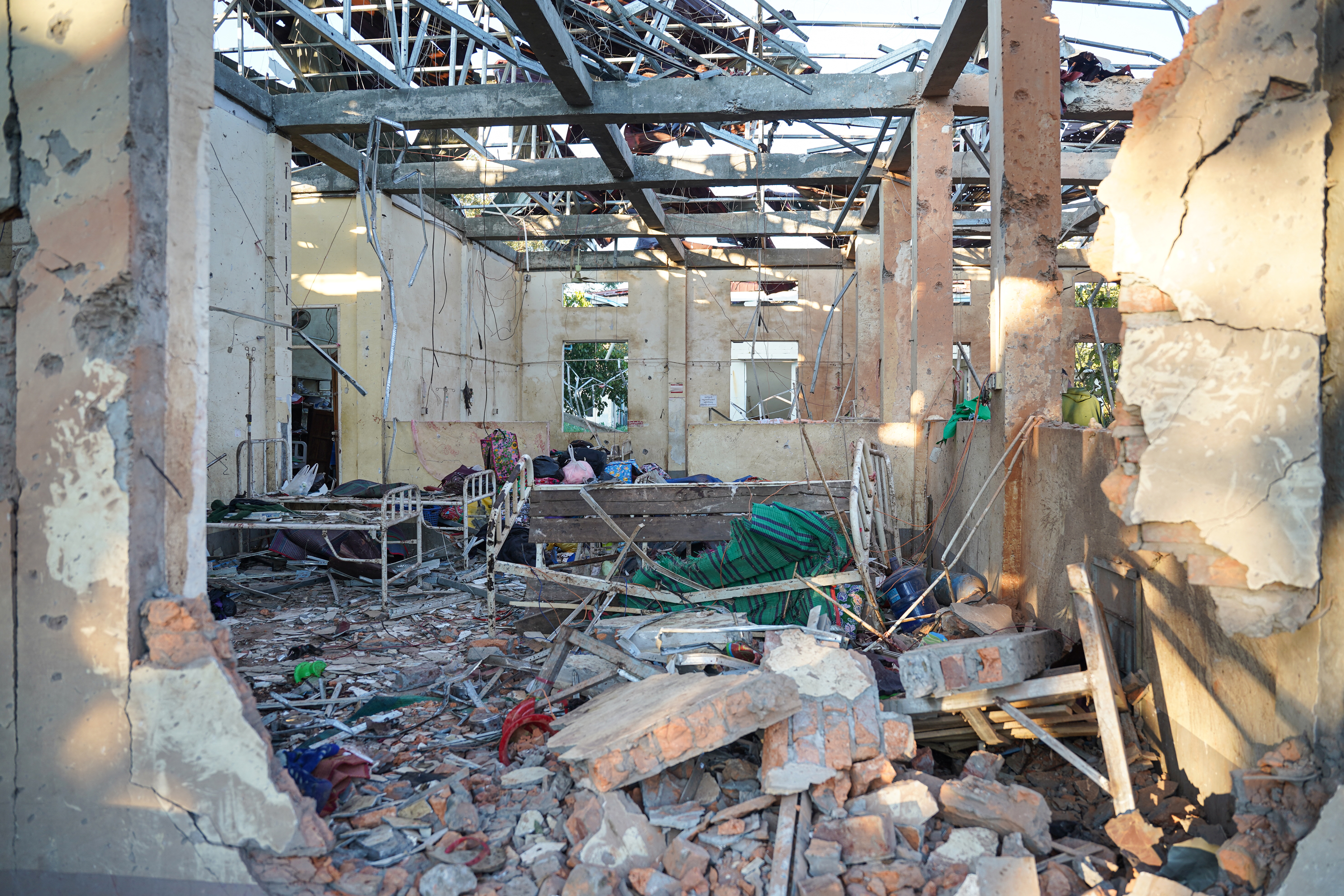 Myanmar hospital attack