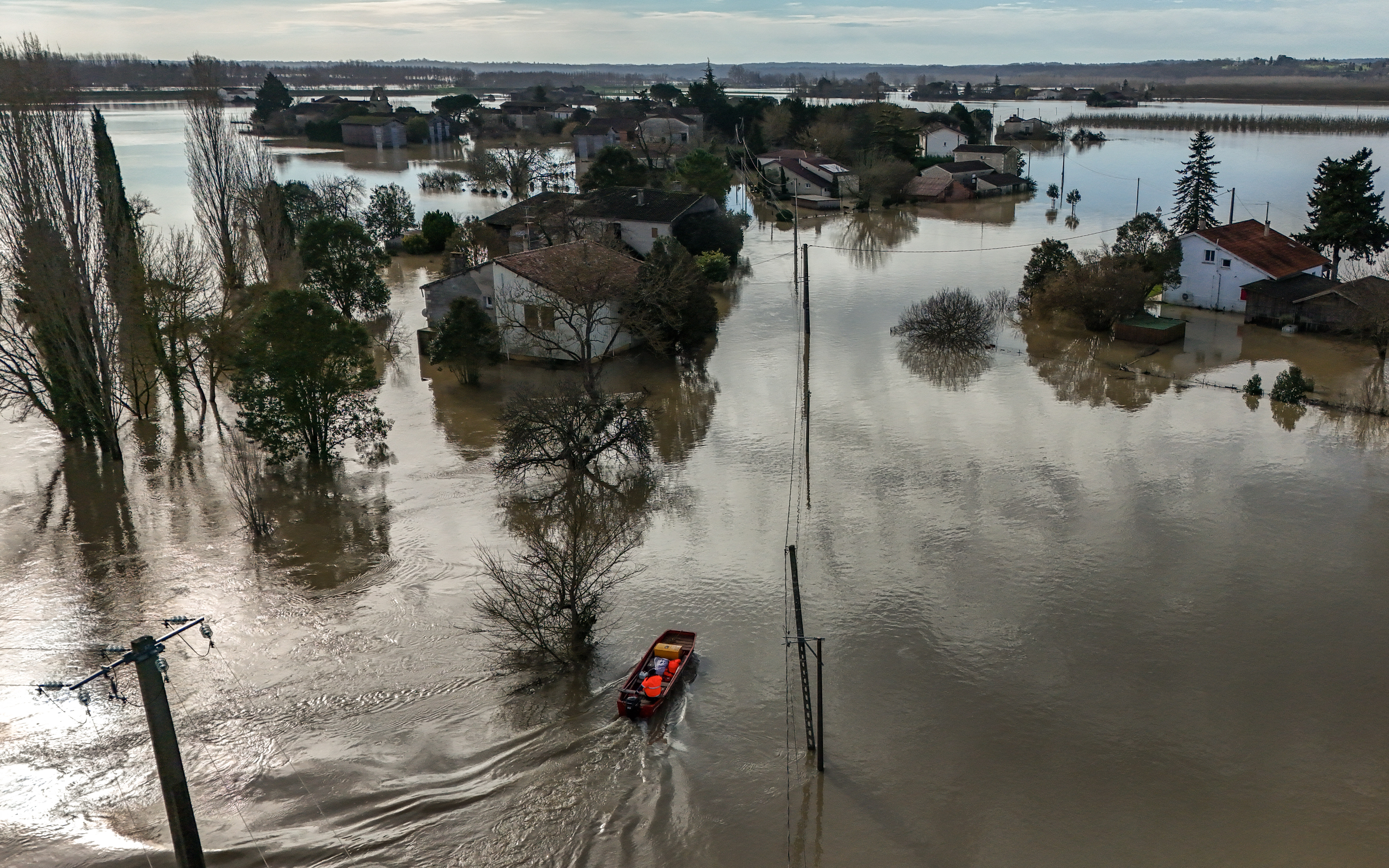France hit by record 35 days of rain