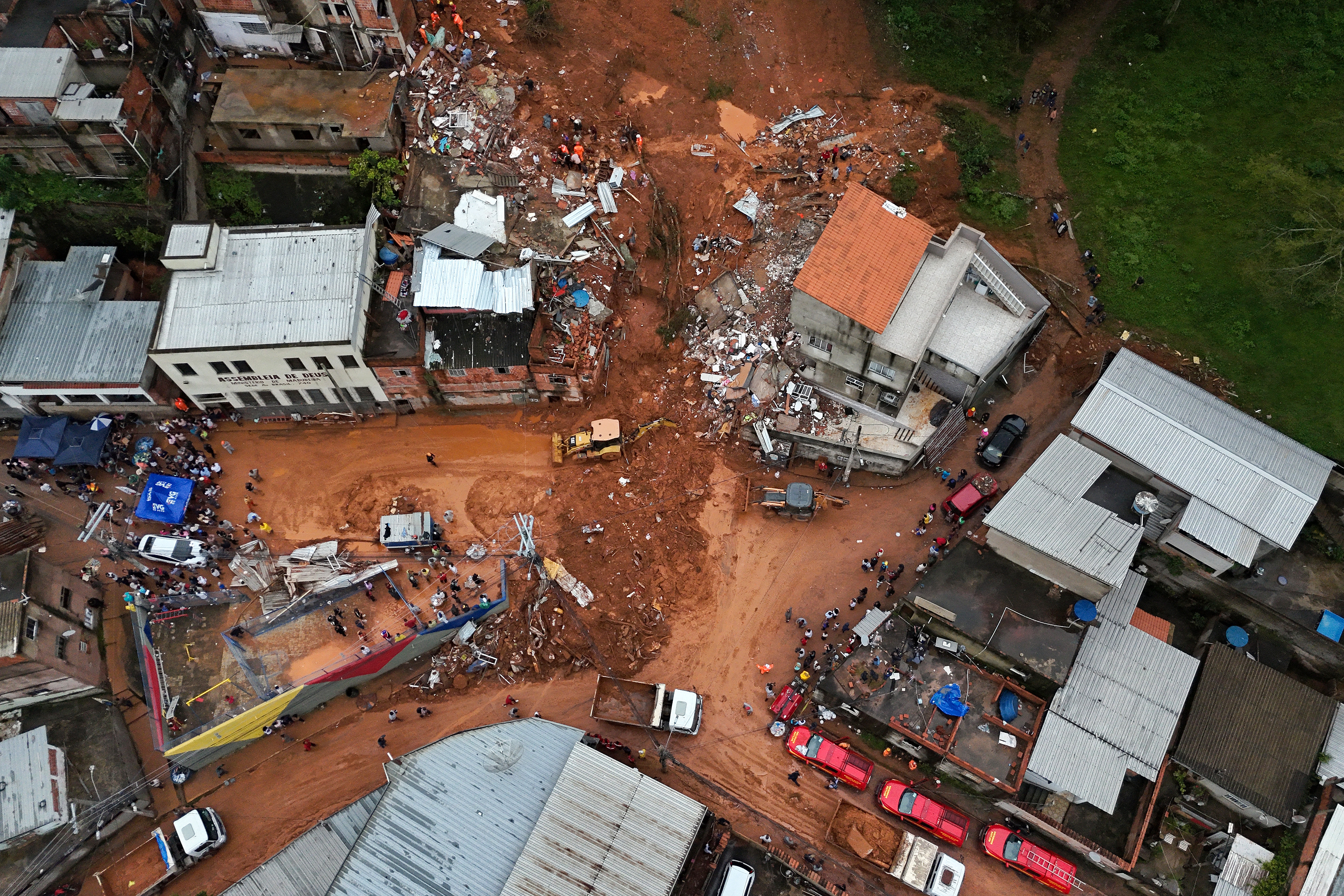Rescuers search for missing after deluge kills 30 in Brazil