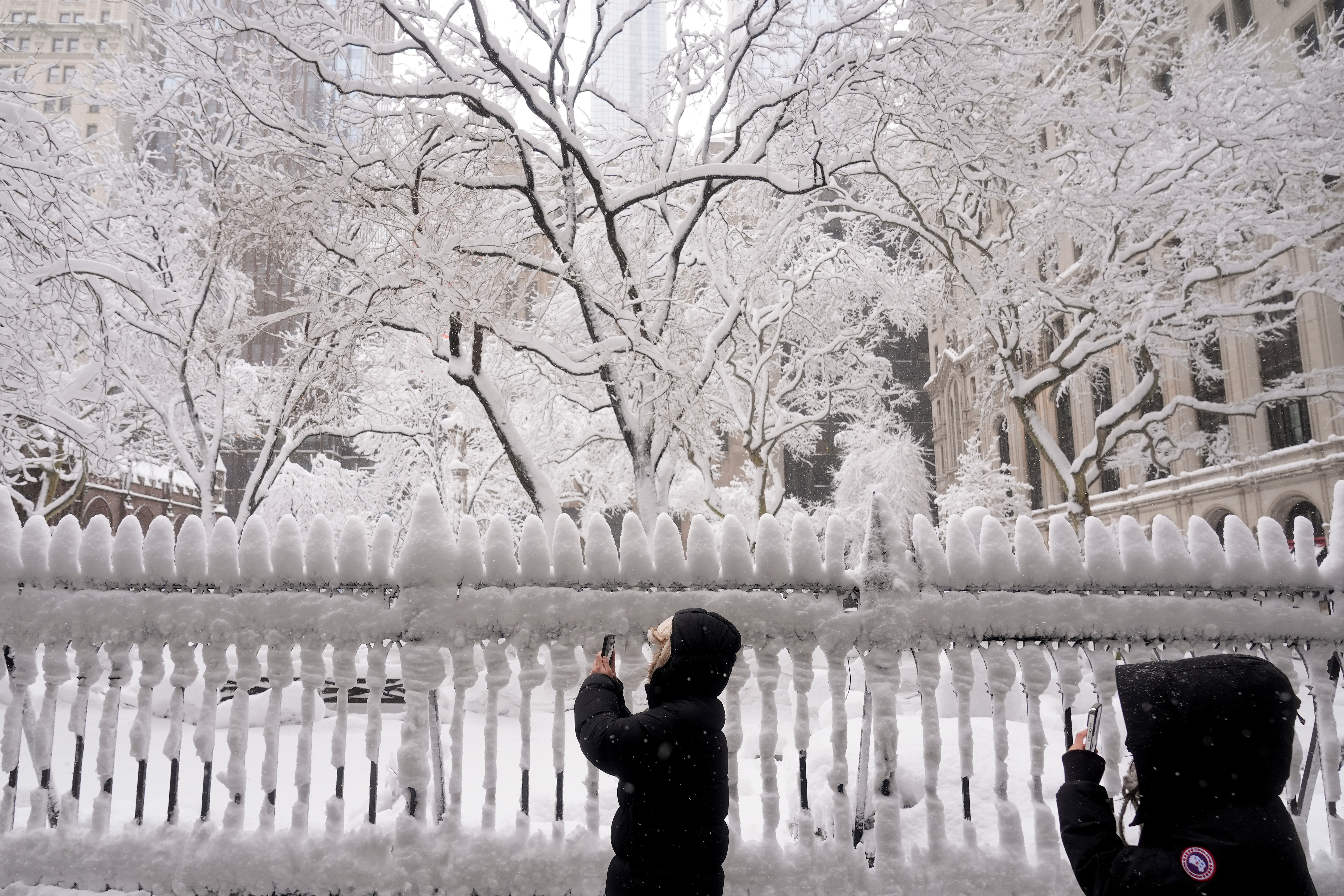 Record-breaking snowstorm shuts schools, halts travel in Northeast