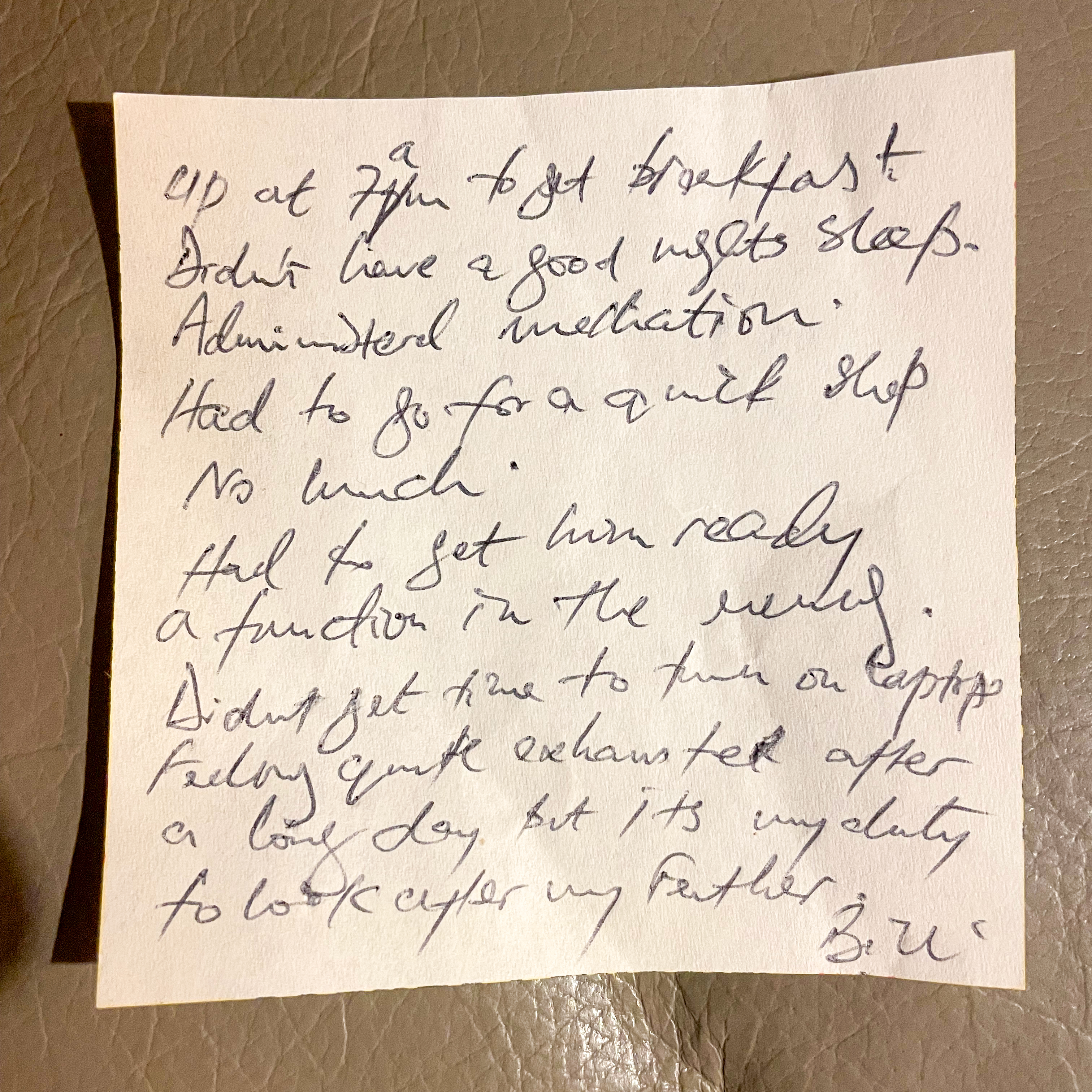 Carers [Courtesy of Bill]