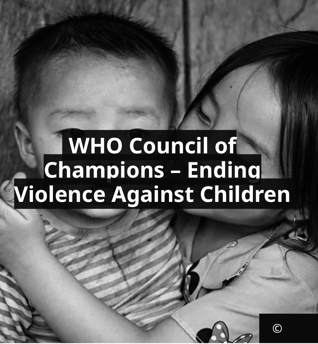 WHO Council of Champions to End Violence Against Children