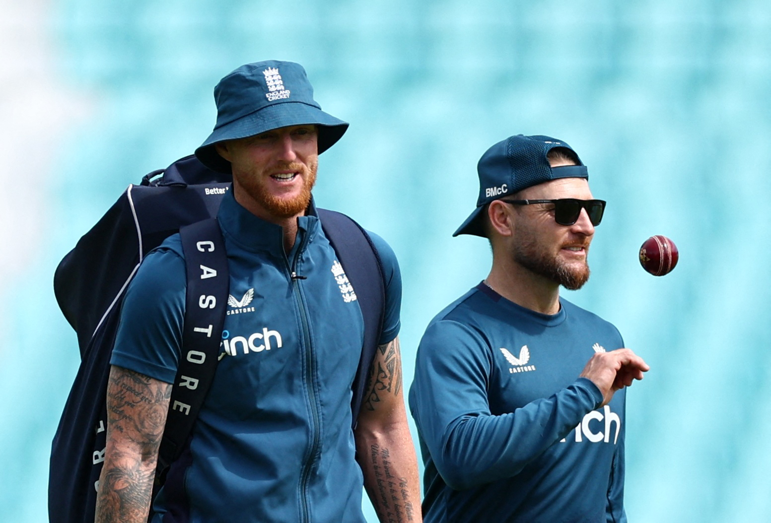 Ben Stokes and Brendon McCullum