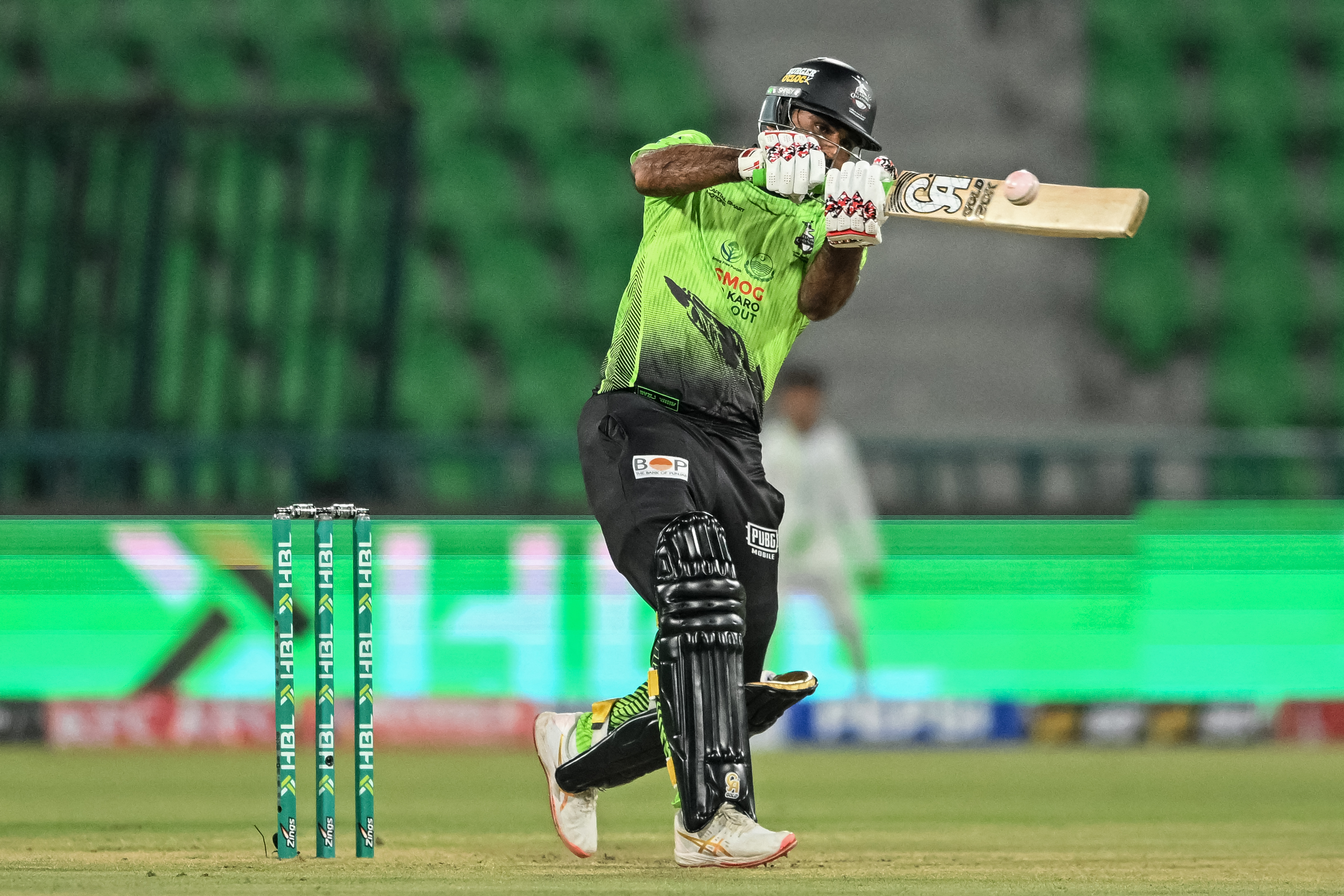 Fakhar Zaman in action