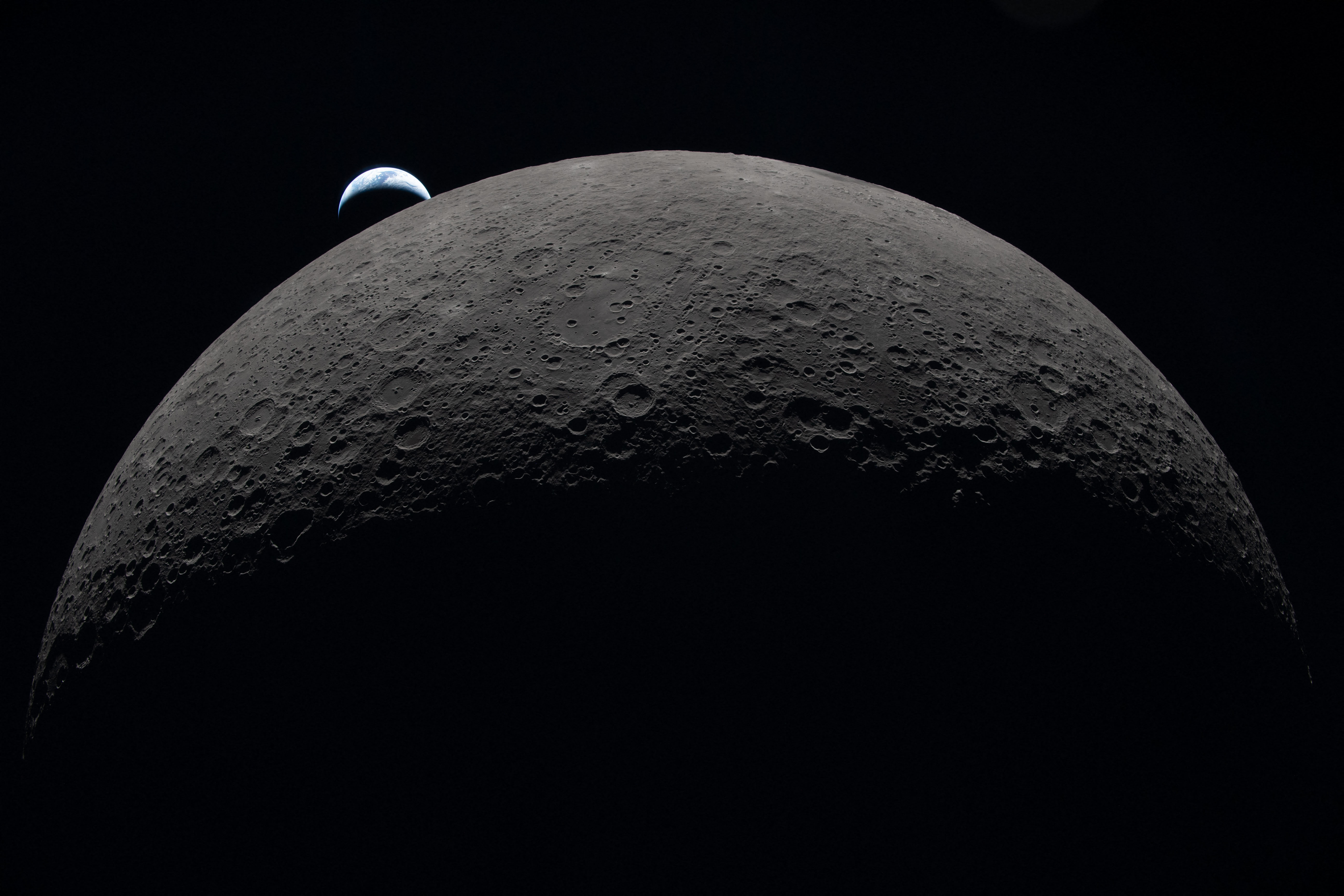 The moon