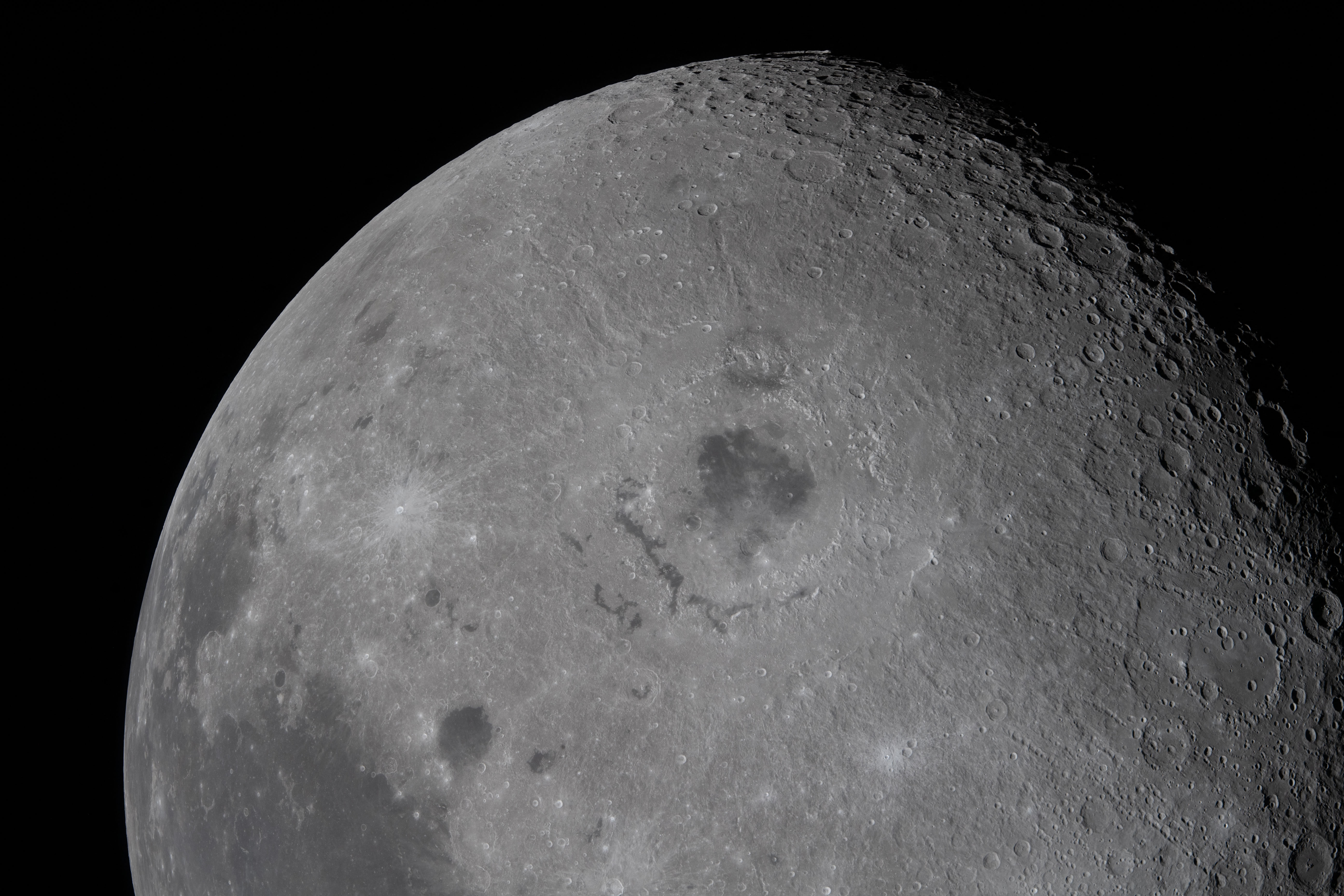 The moon