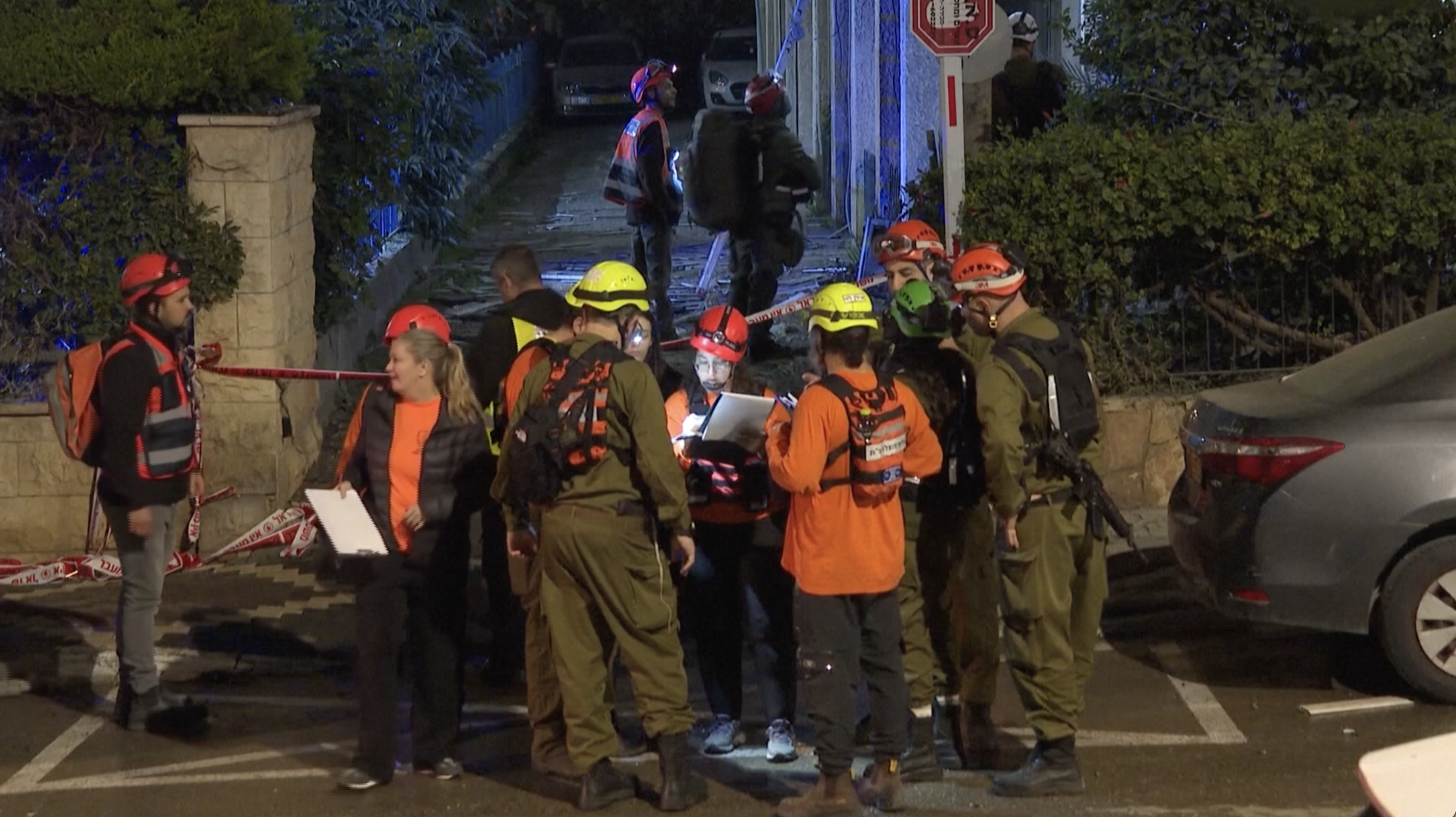 Iranian missile hits Israel