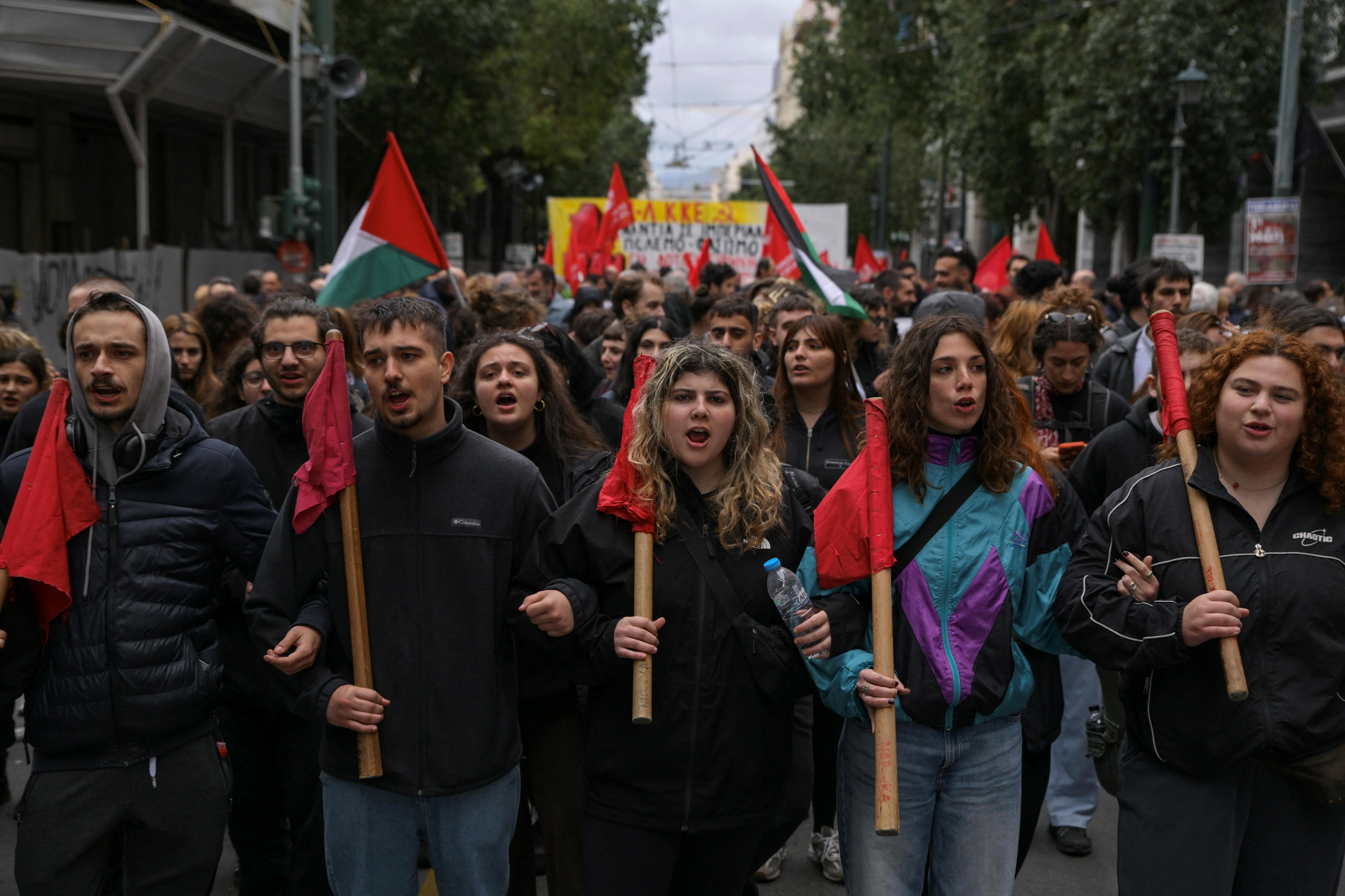 Athens rally