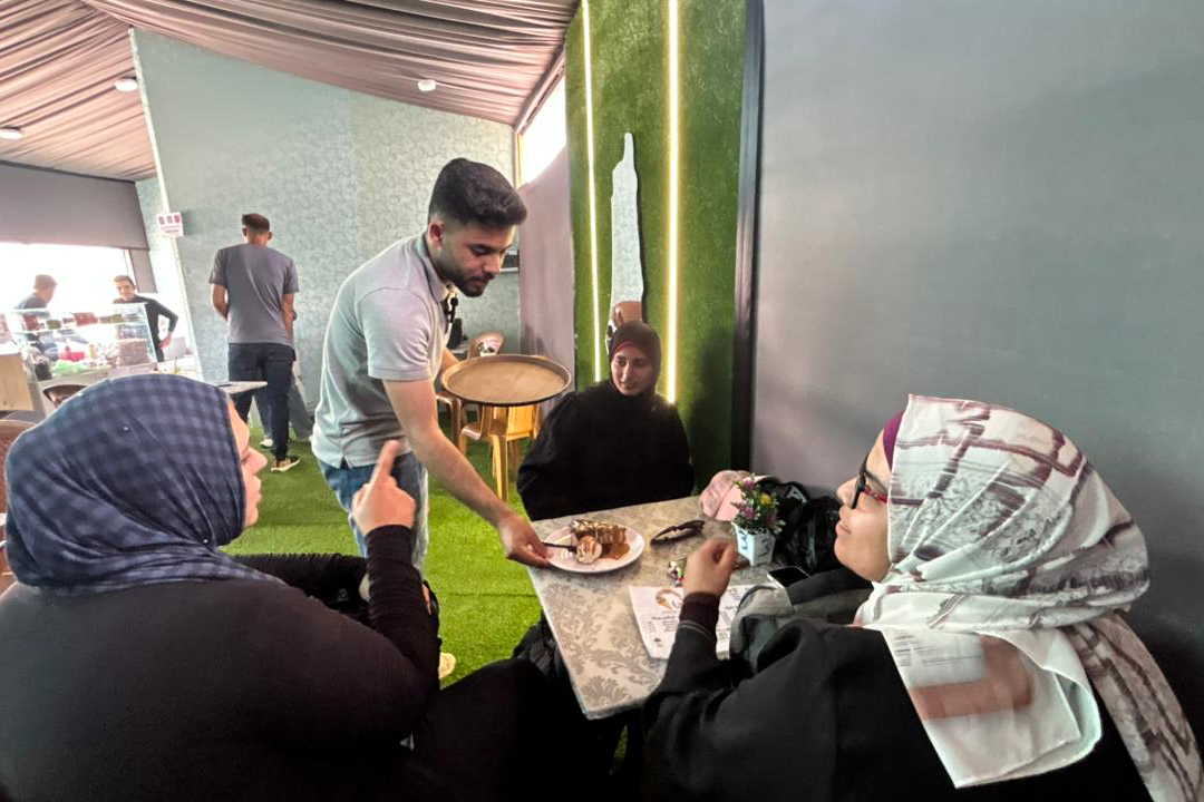 Gaza ice cream shop