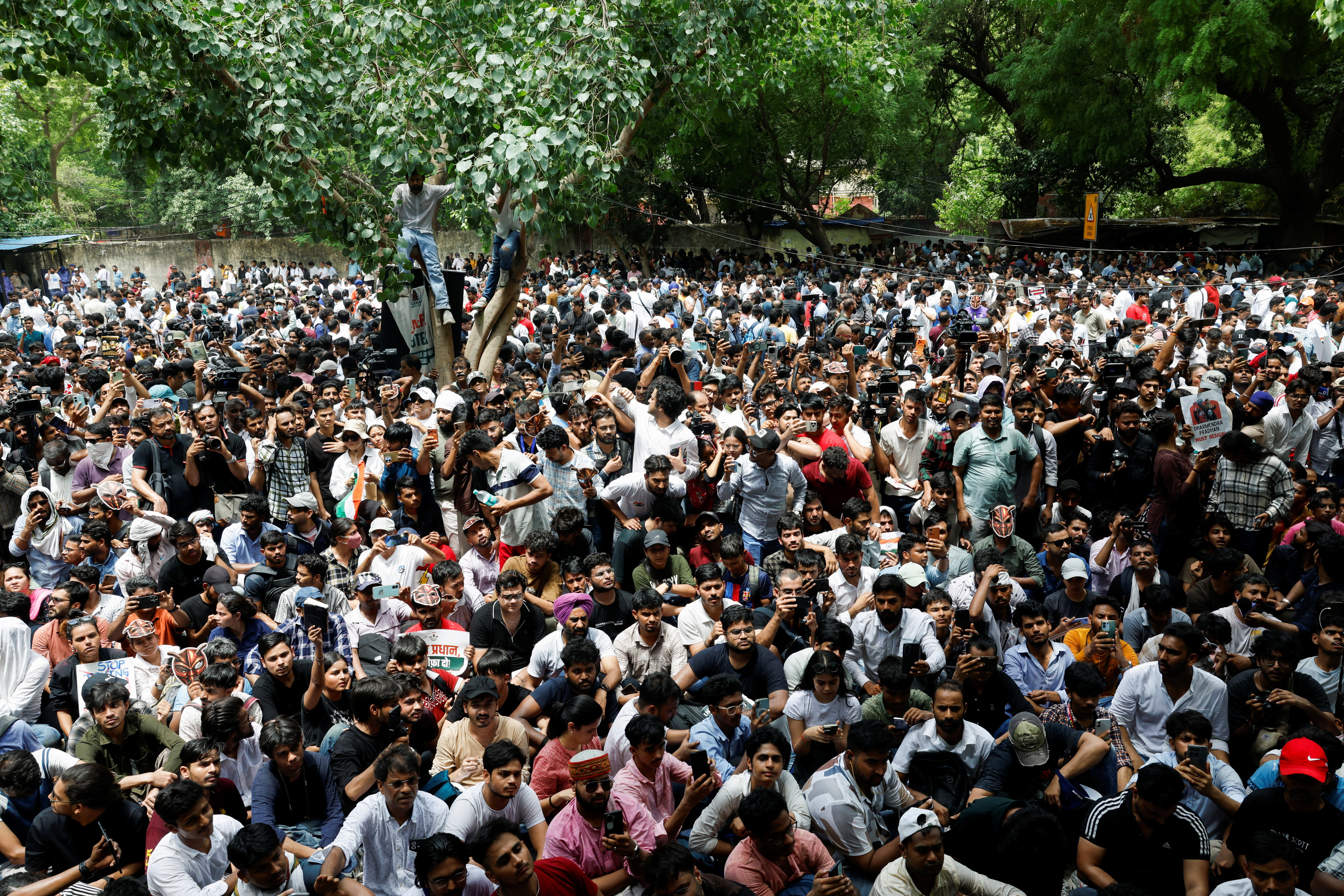 Youth-led satire: Cockroach Janta Party protests exam system failures