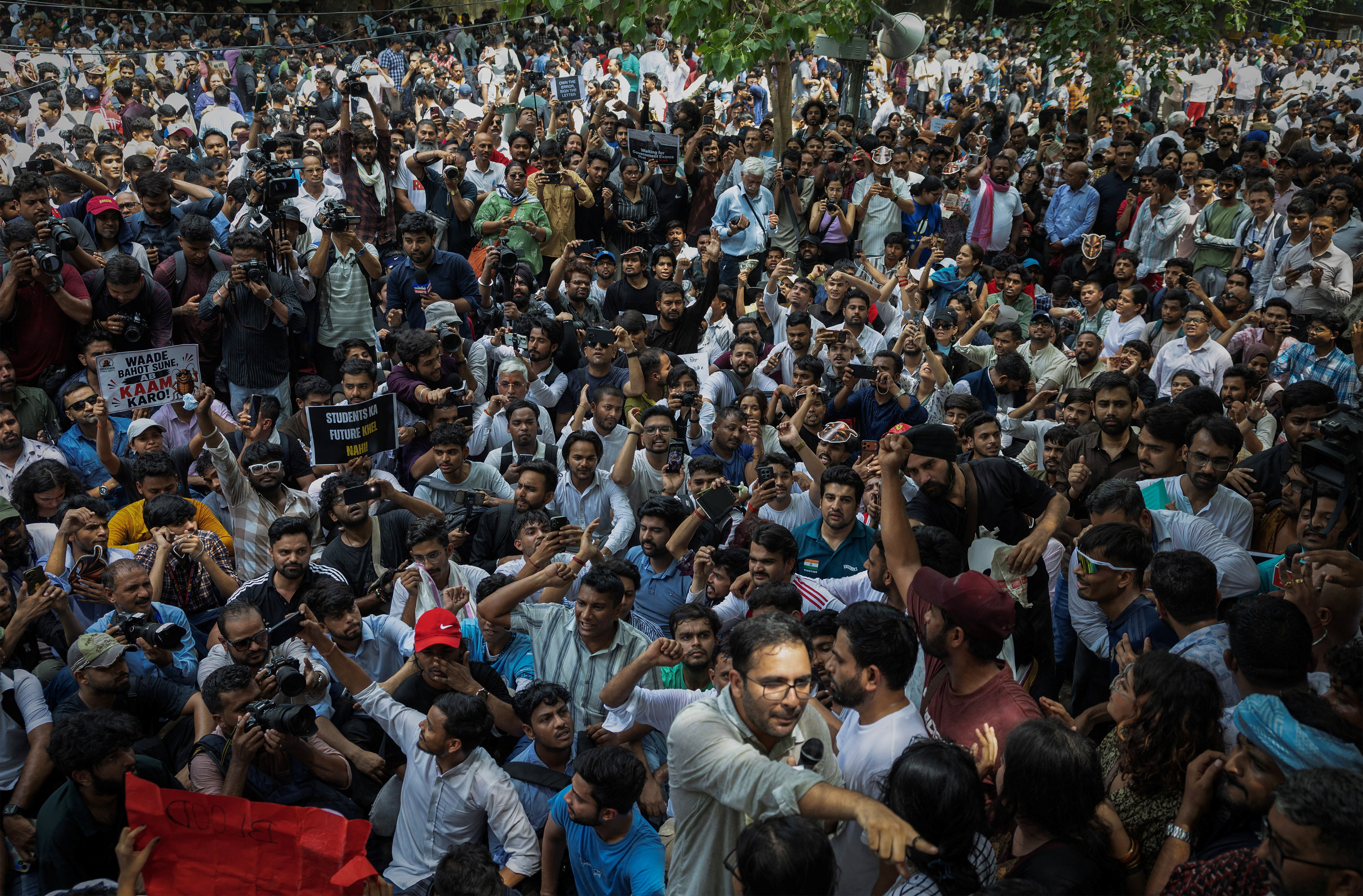 Youth-led satire: Cockroach Janta Party protests exam system failures