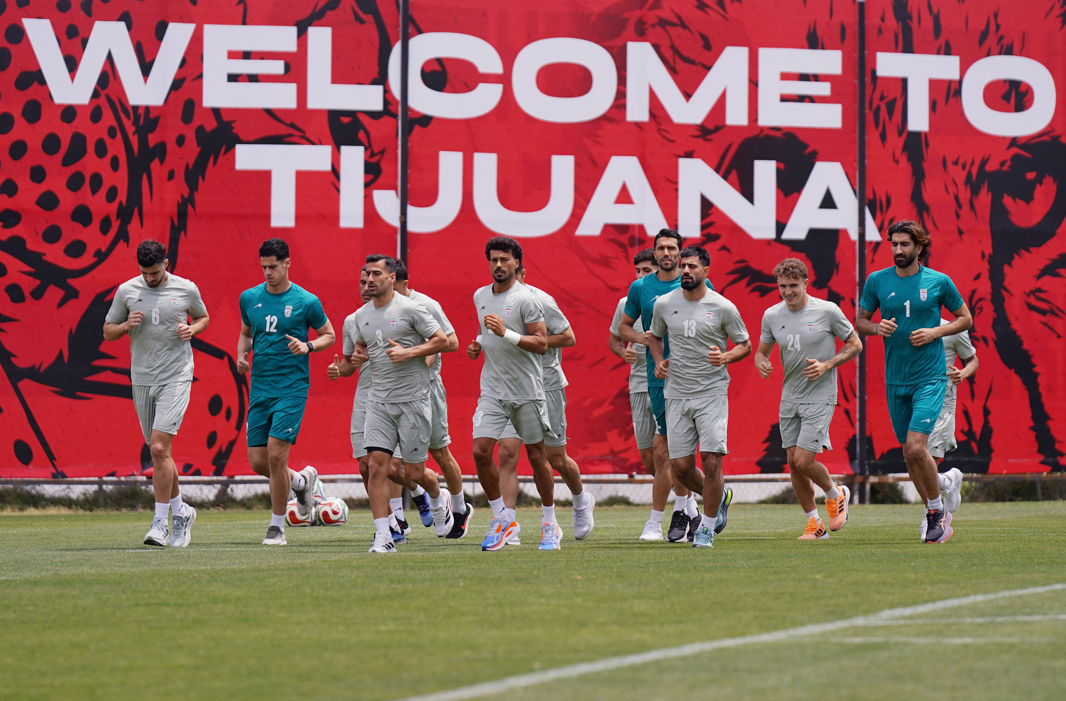Iran moved their training base from Arizona in the United States to Tijuana in Mexico