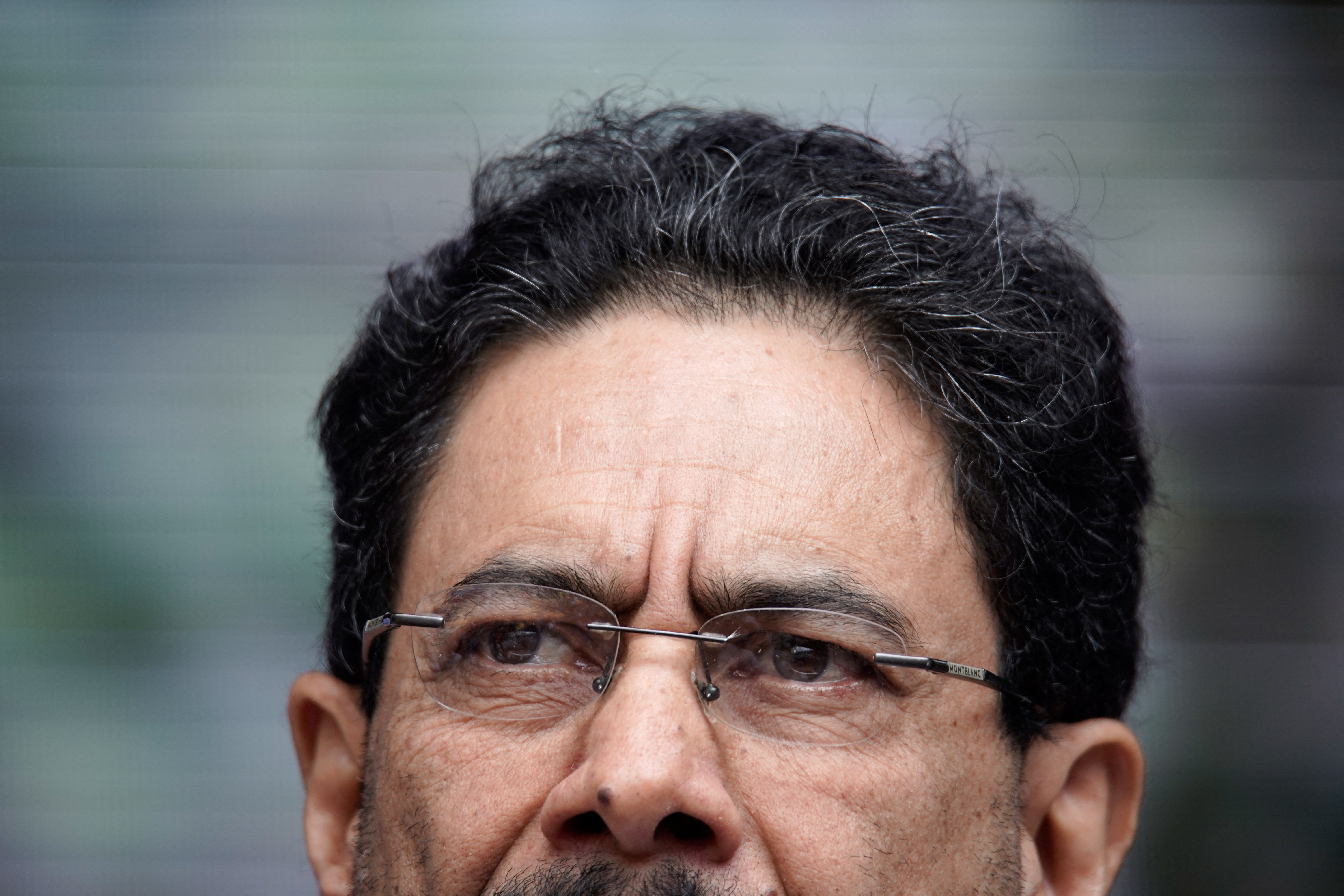 A close-up of Ivan Cepeda